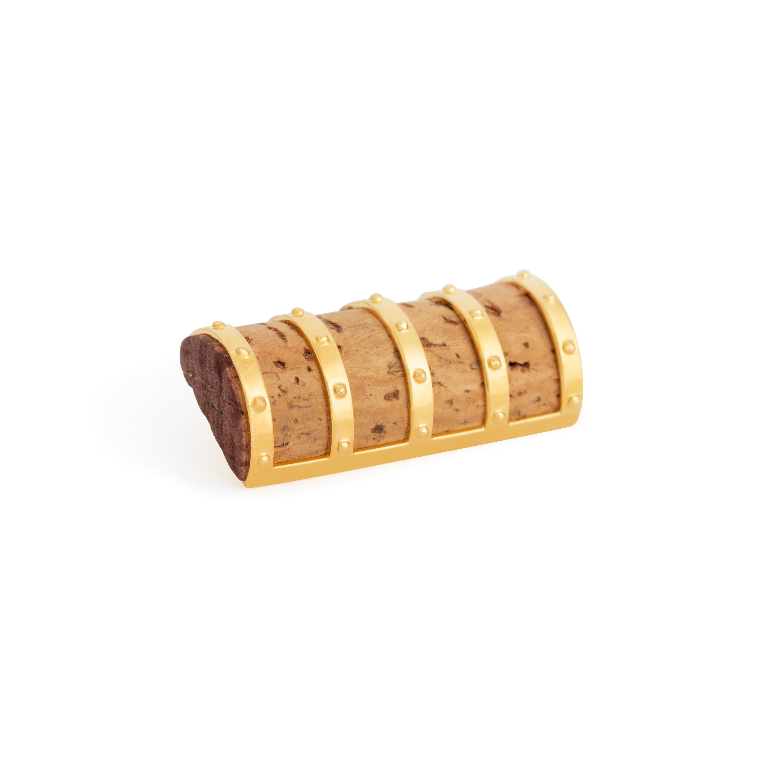 CORK brooch "Barrel"