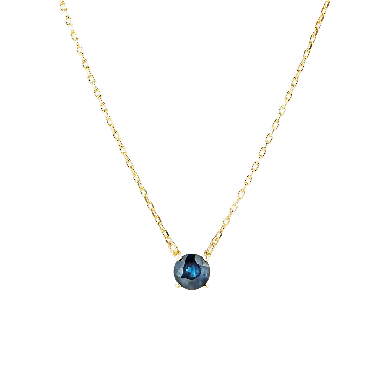 Колье Herald Percy Diamonds Колье из желтого золота с сапфиром