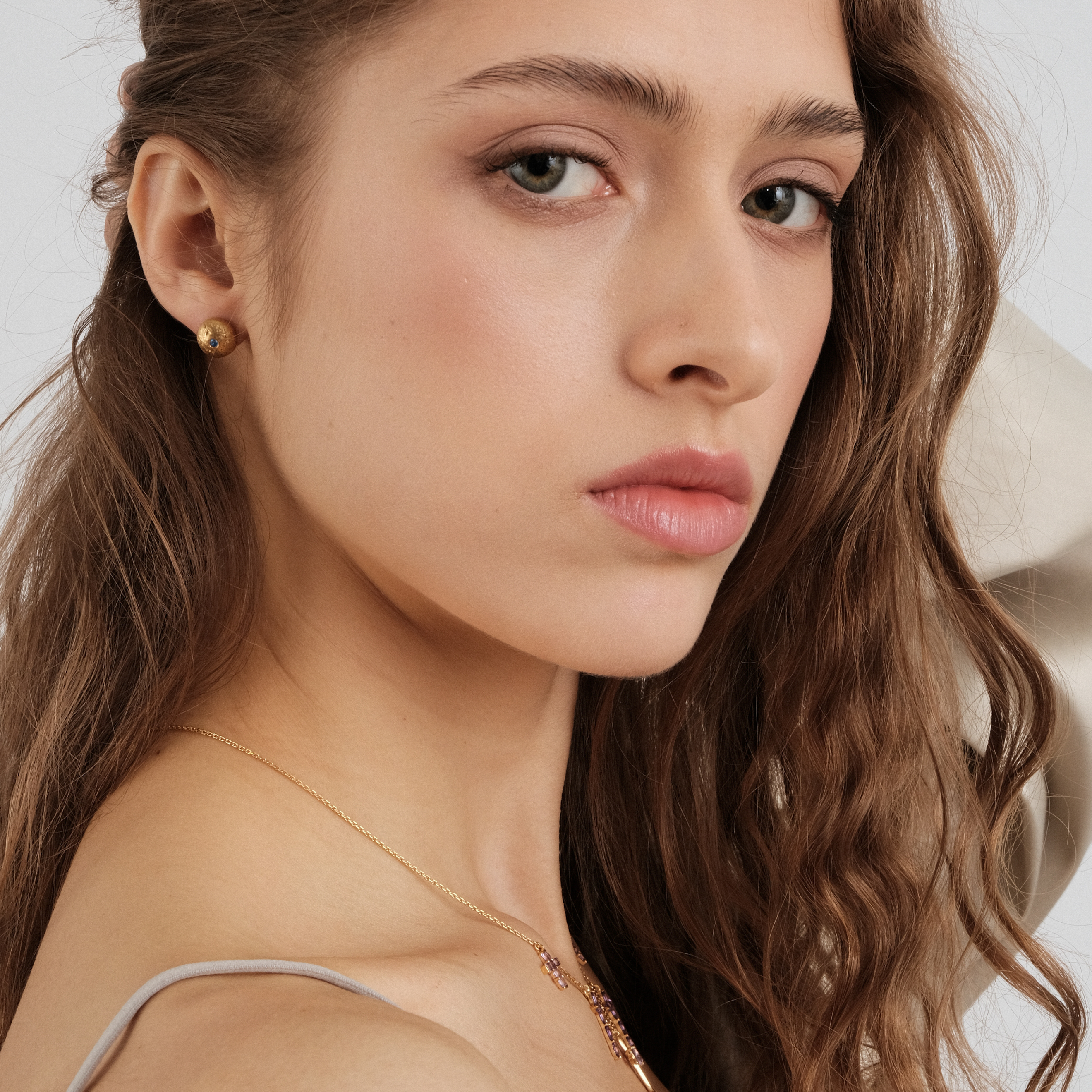 Серьги Roe gold