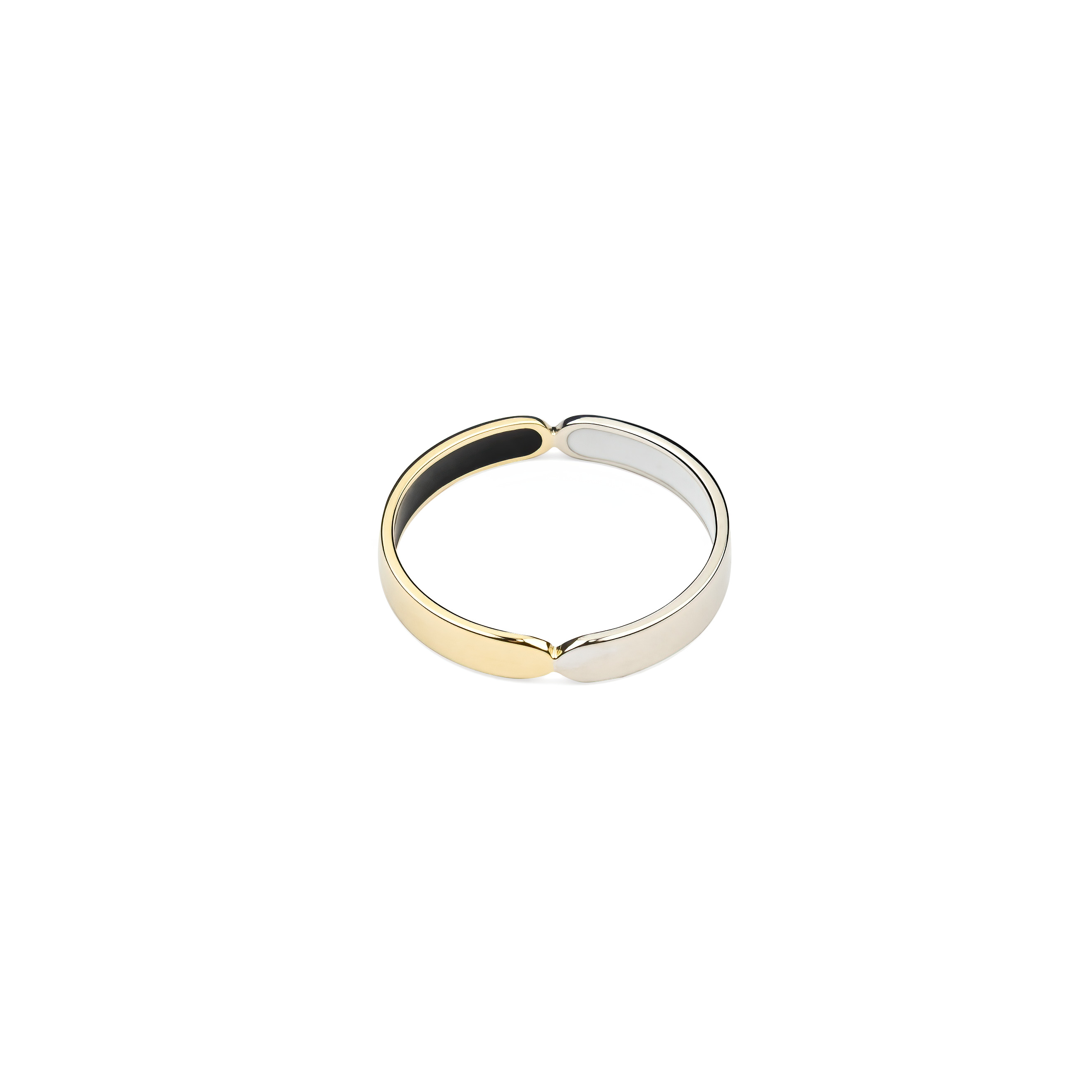 Men's engagement ring made of gold