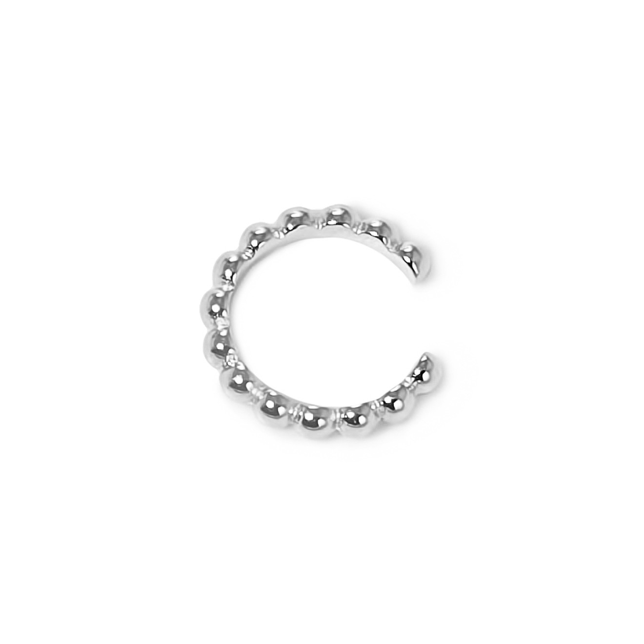 Кафф из серебра с минисферами