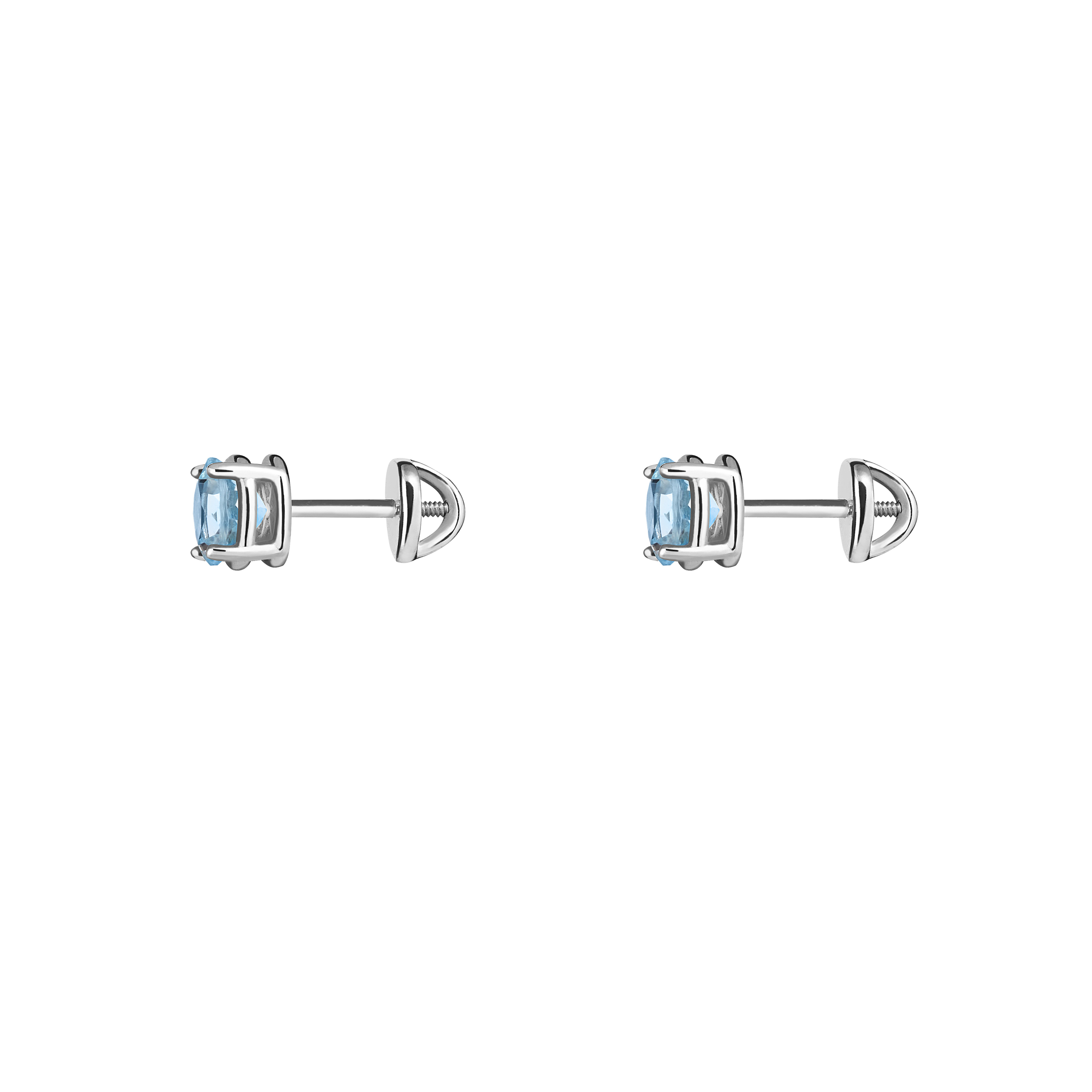 cartoon baby studs with topaz