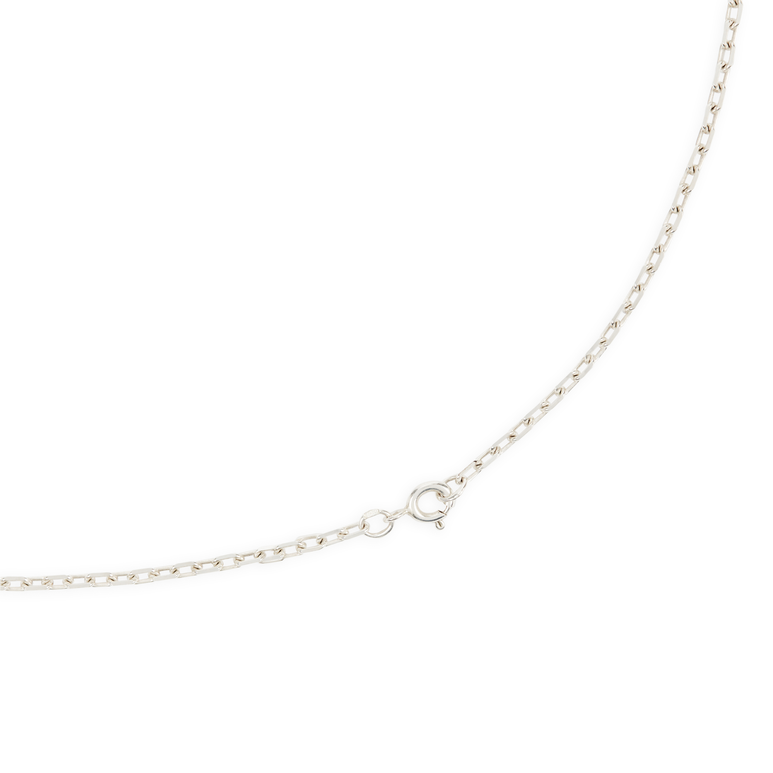Silver pendant Stop silver