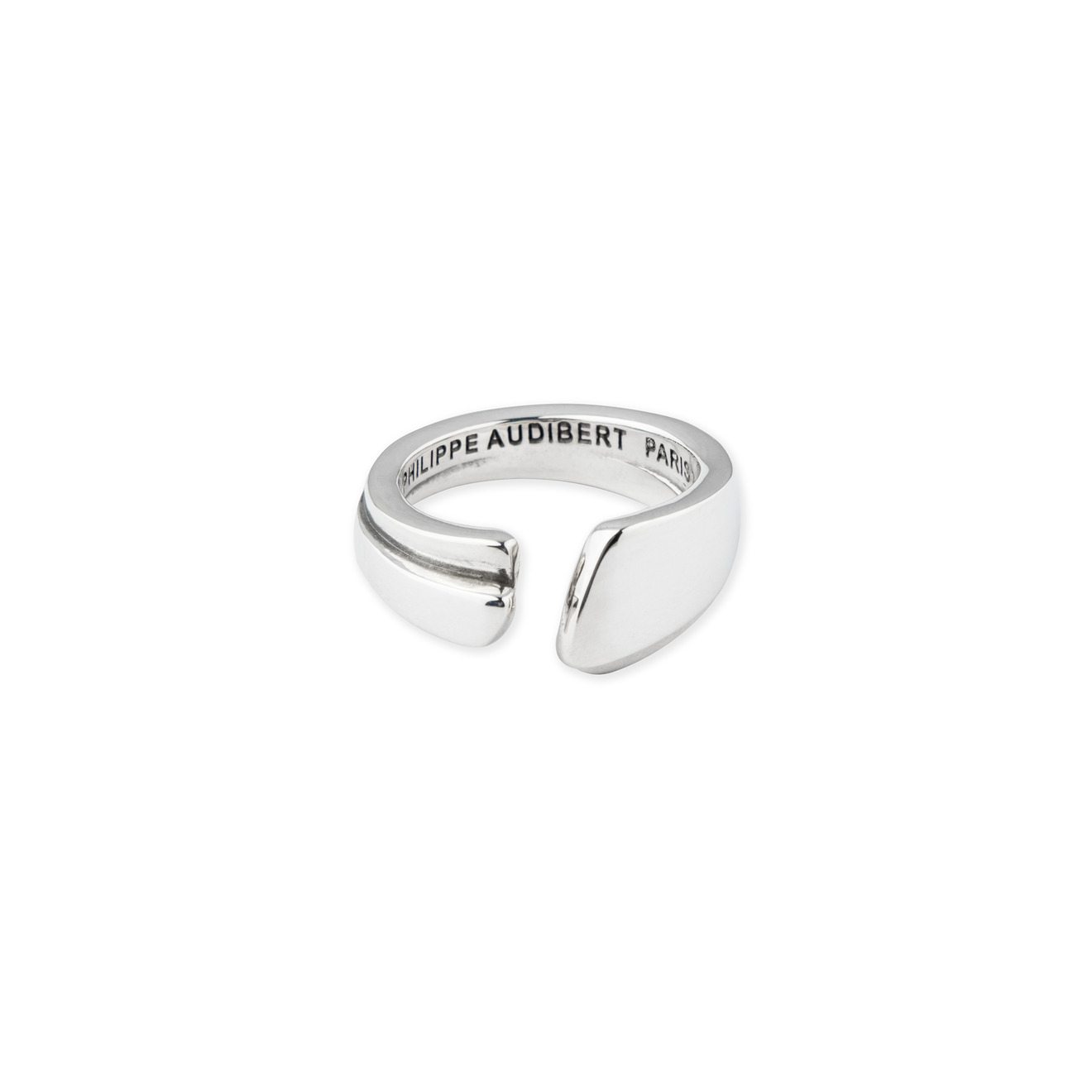 Philippe Audibert Кольцо Etena ring bress с серебряным покрытием philippe audibert кольцо neal ring с серебряным покрытием с черной эмалью
