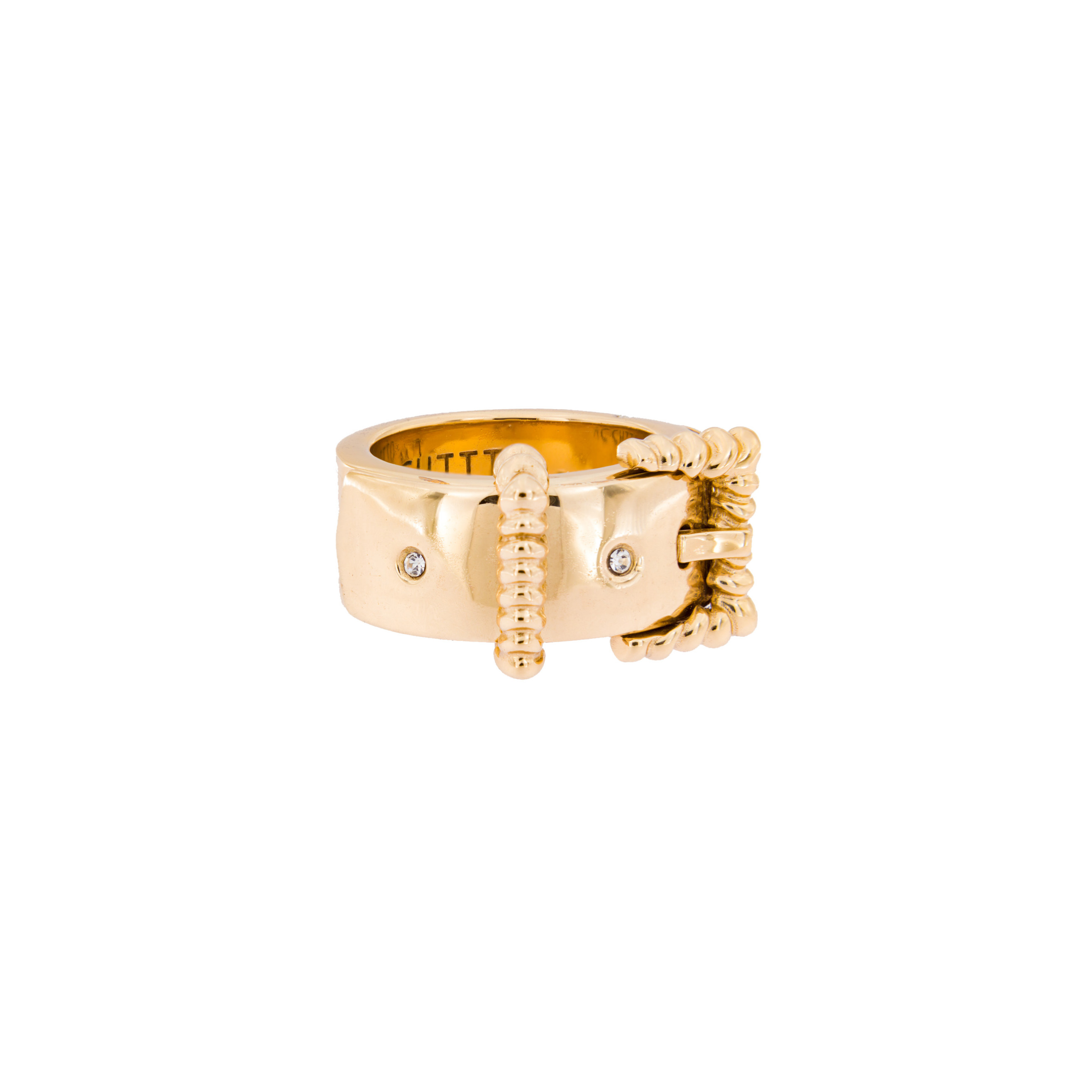 Открывающееся кольцо с синей эмалью APERIO COEURGAE RING