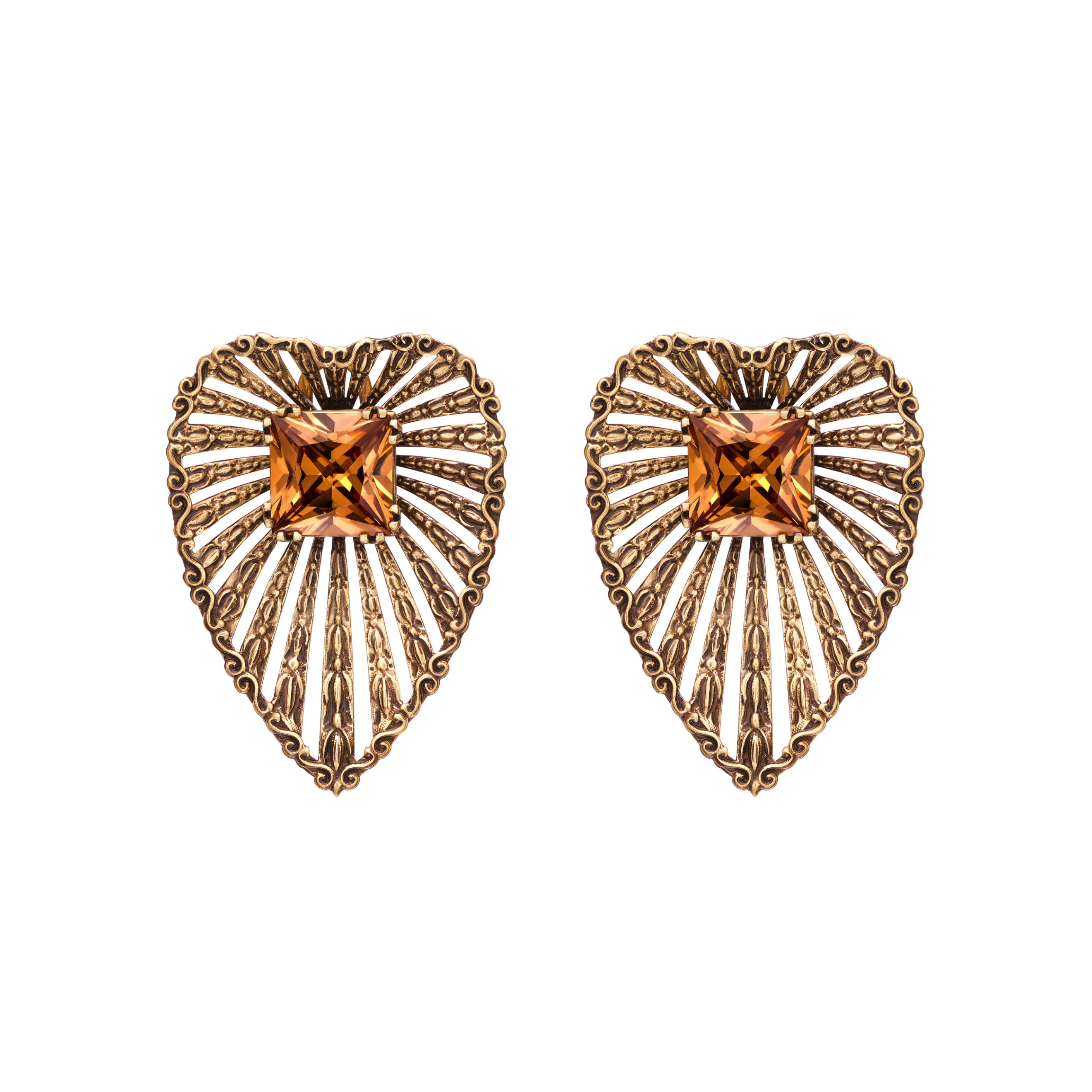 Акцентные серьги Fiore di Firenze Серьги  CUORE