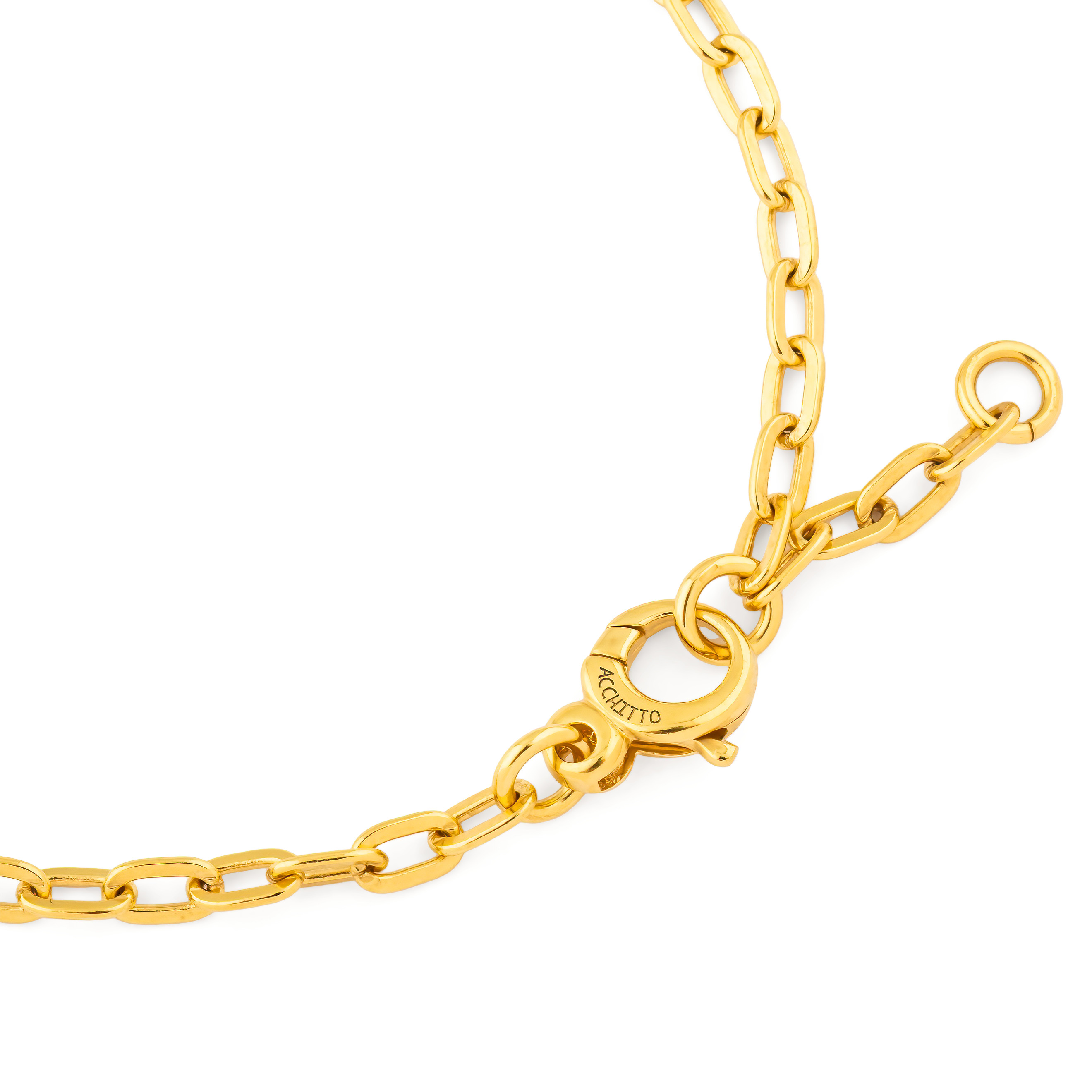 Позолоченный кулон на цепочке AUREA BIG + LOVER MOOR GOLD CHARM