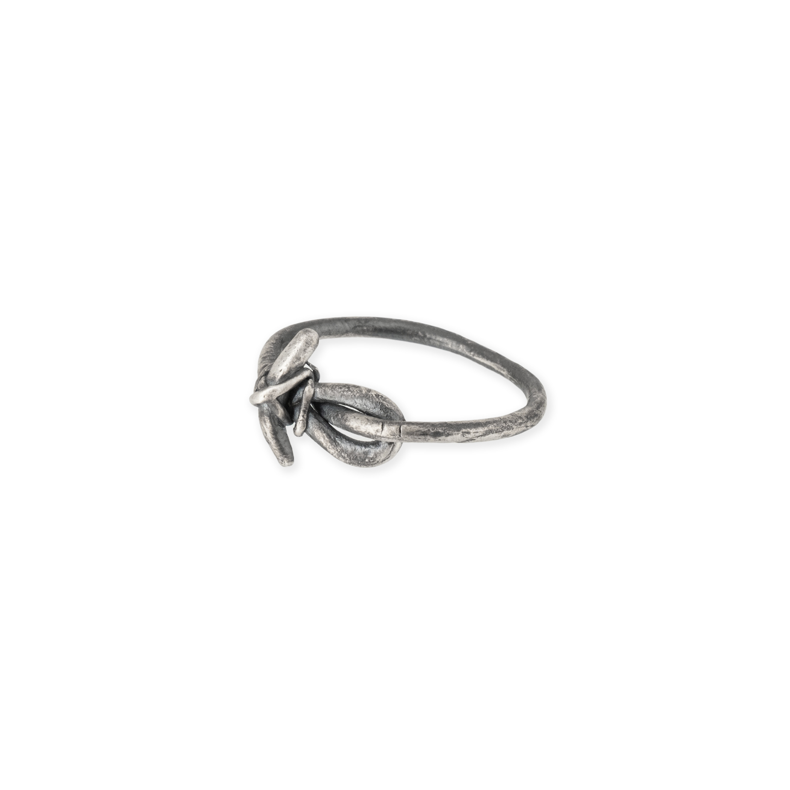 Ankh ring made of silver