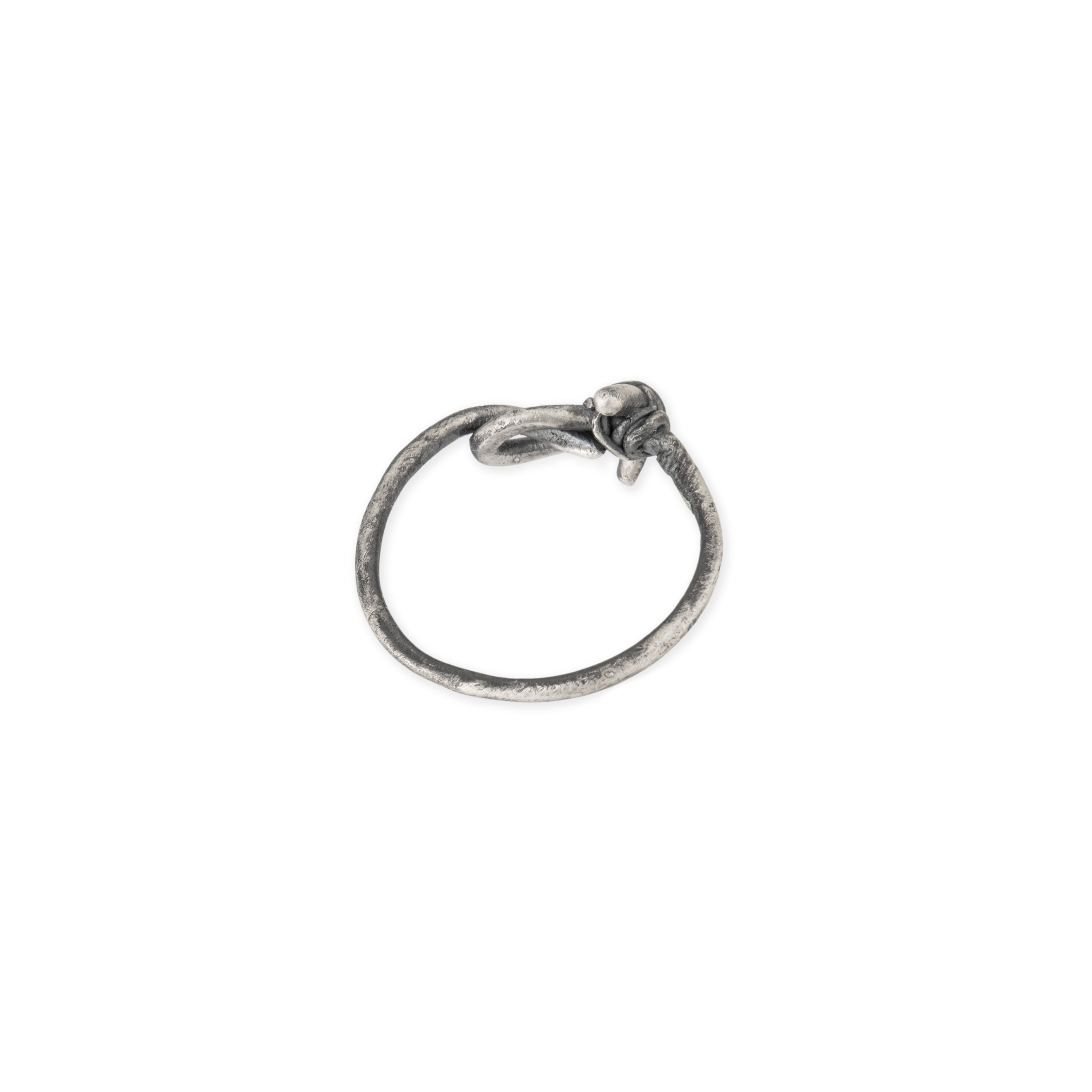 Ankh ring made of silver