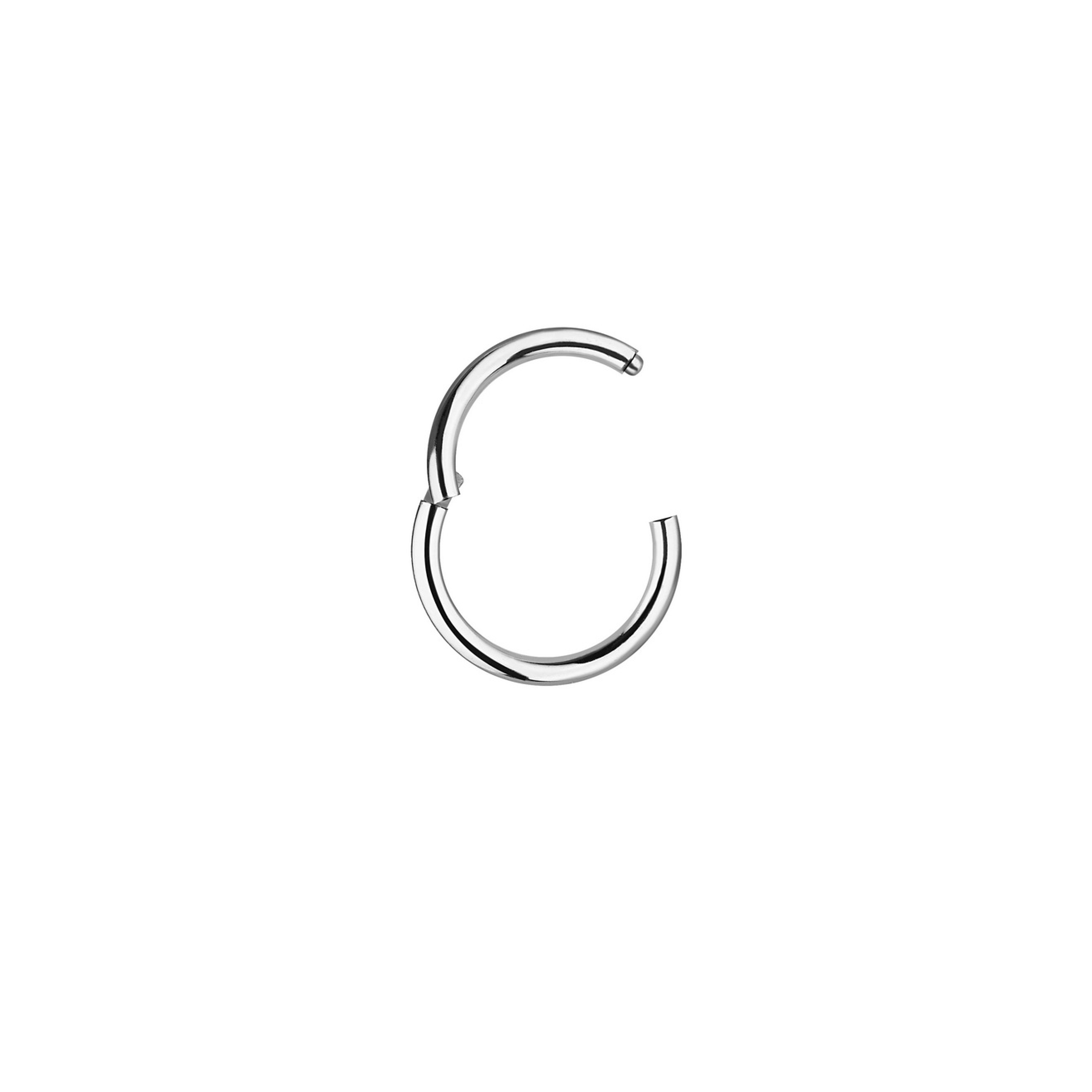 Серебристый кликер из стали