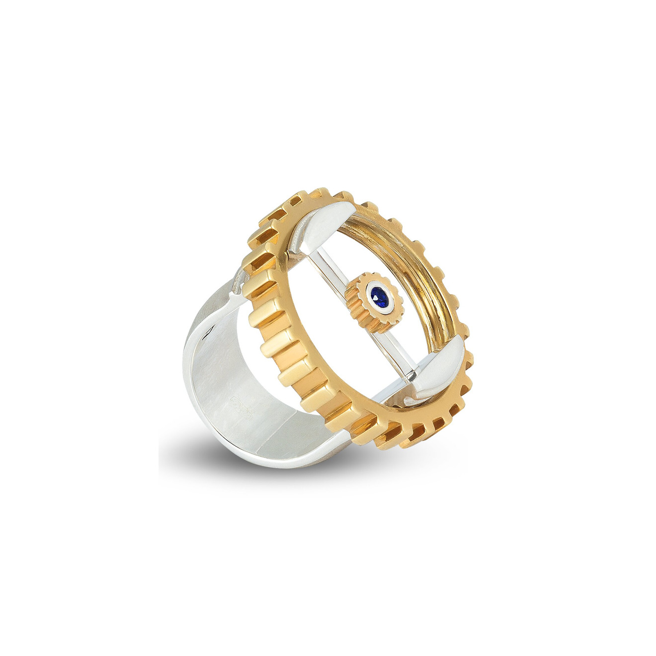 AMARIN Jewelry Кольцо из серебра Шестерёнка М1.3