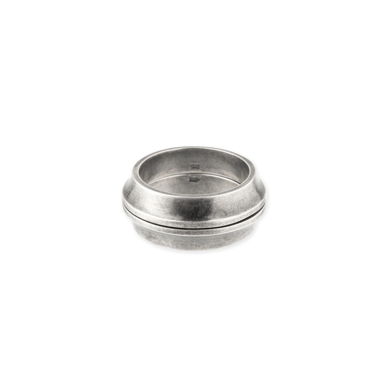 CROSS Двойное кольцо из серебра кольцо для салфеток из серебра