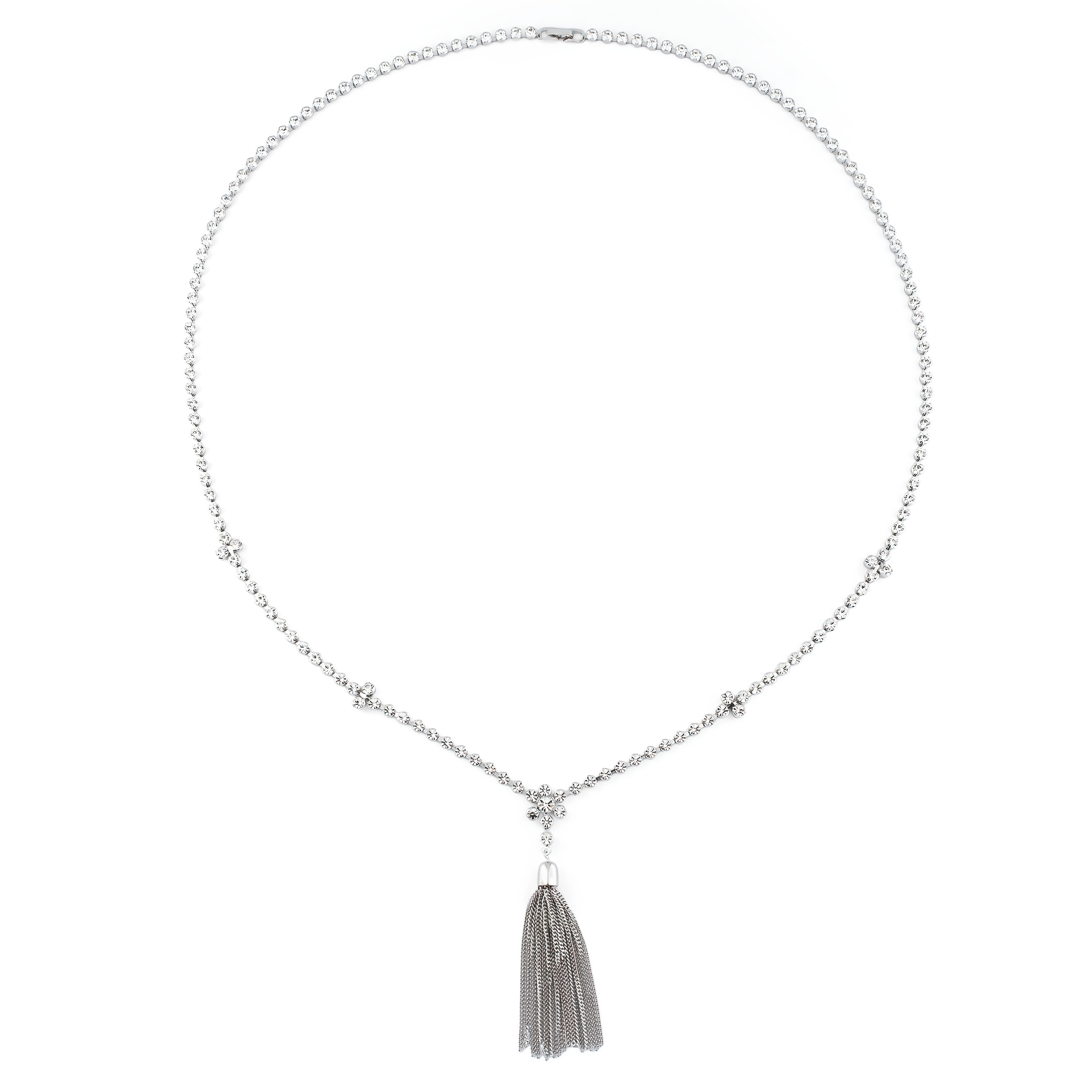 Necklace with tassel
