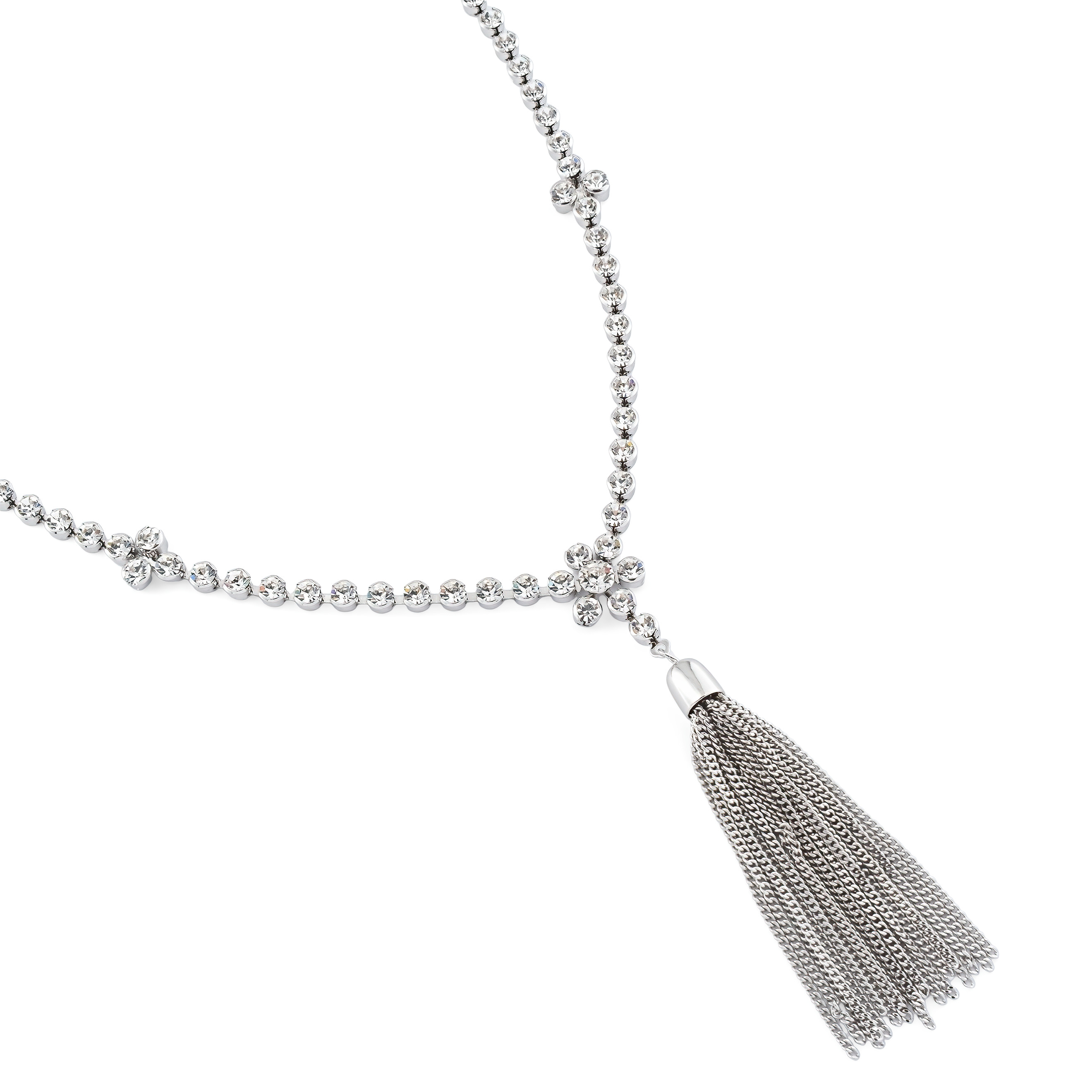 Necklace with tassel