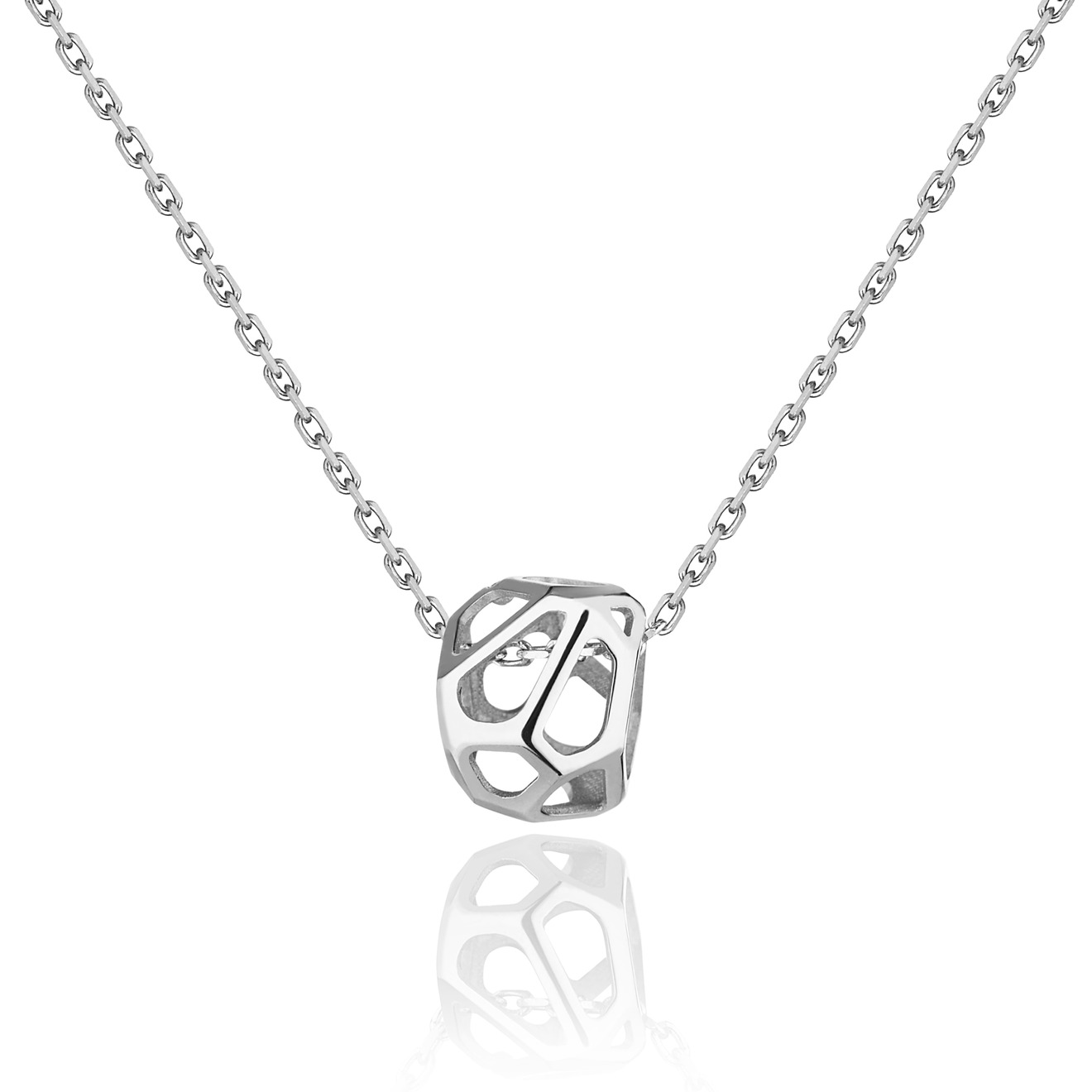 Кулоны и подвески Vertigo Jewellery Lab Подвеска маленькая “CELL MONO” silv Серебро 925, бел. родий