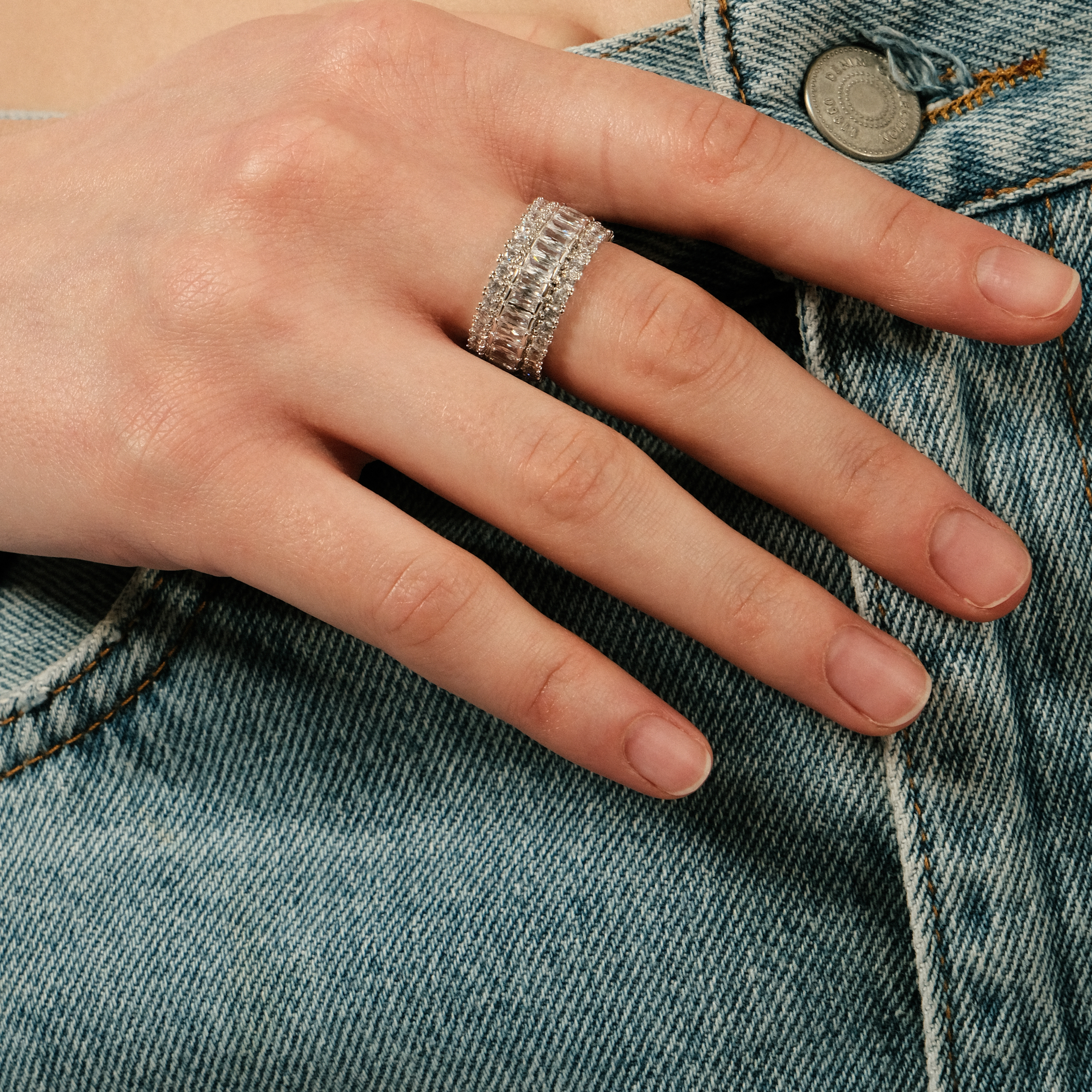 ring with stones