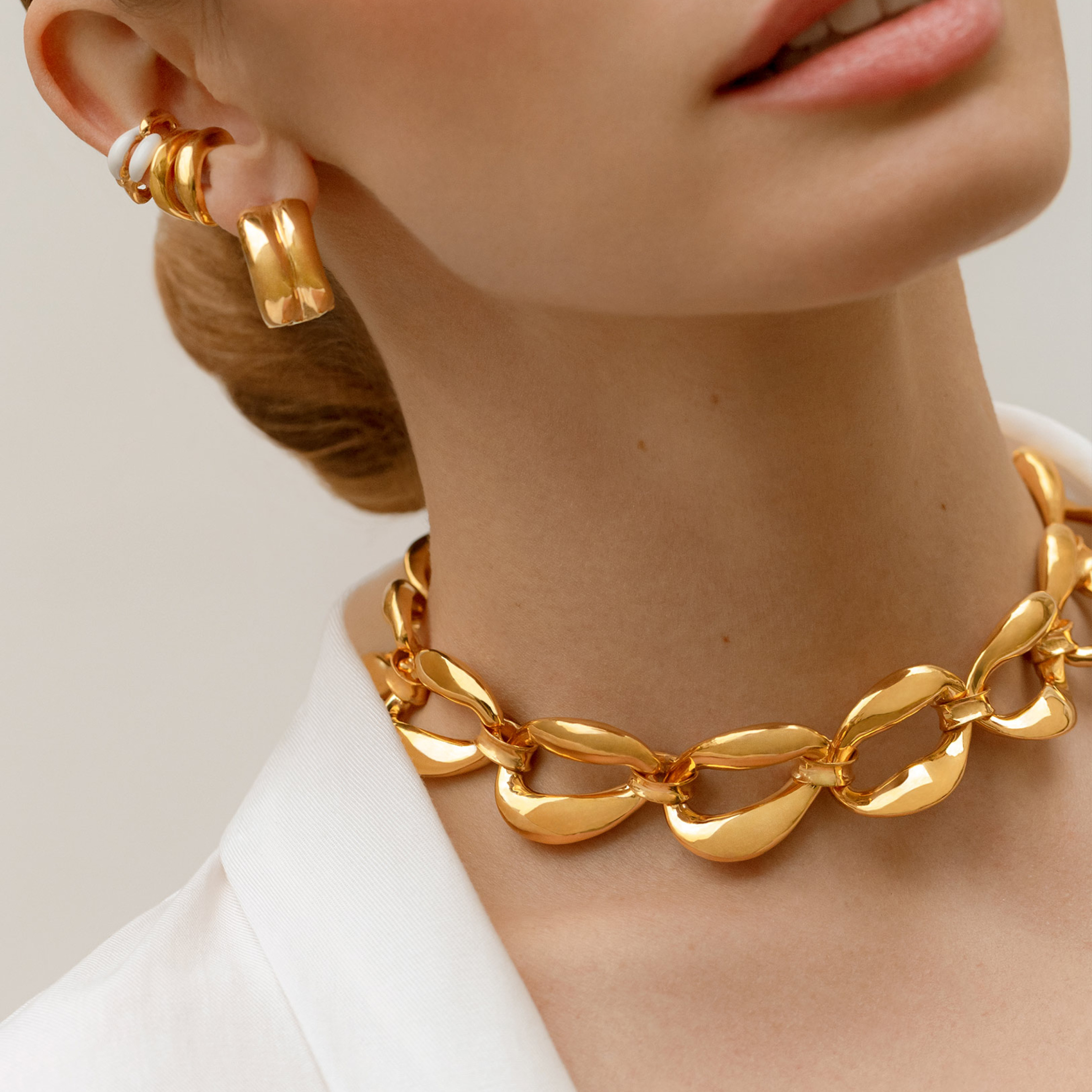Link chain choker