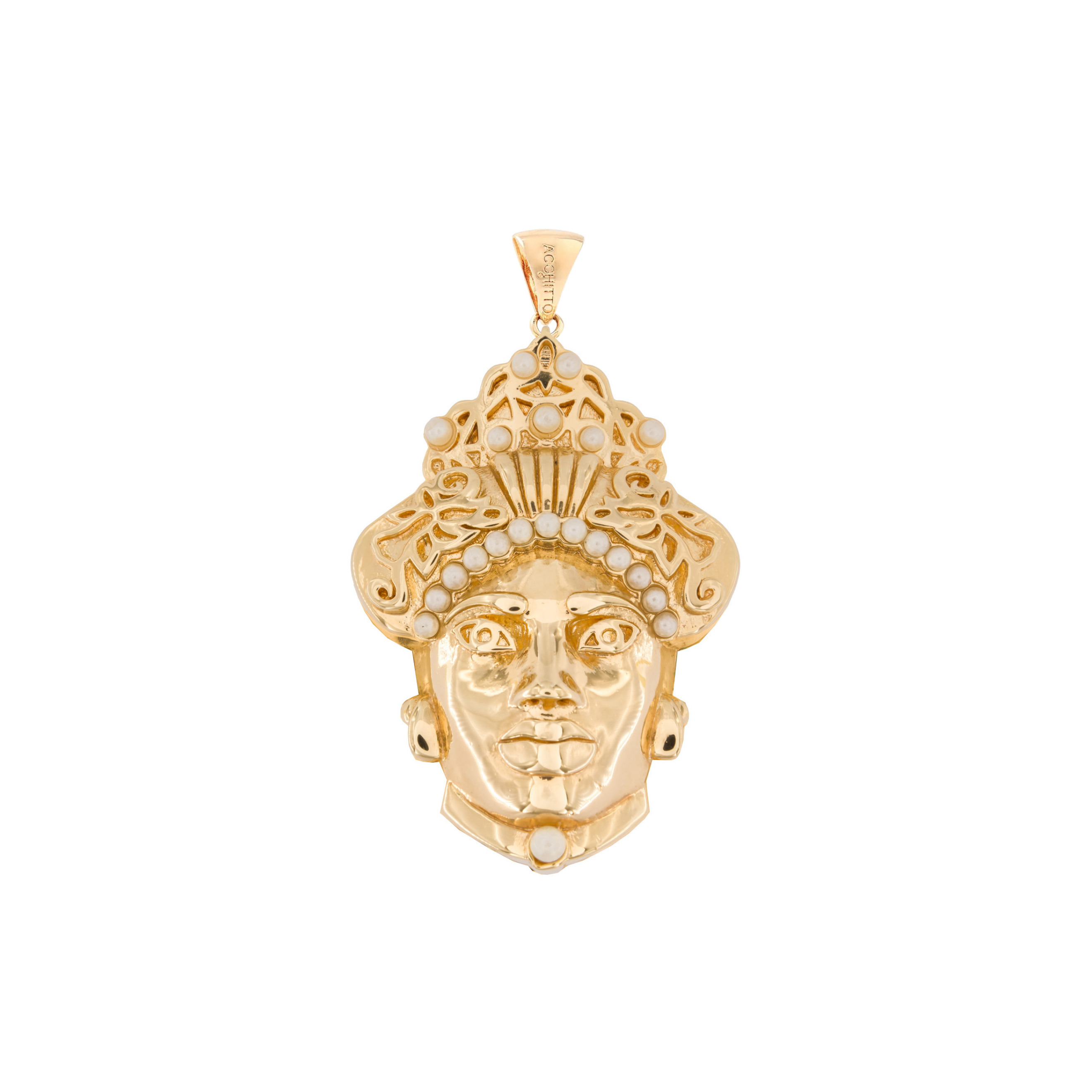 stilla earrings with hibryd moor gold-plated charm