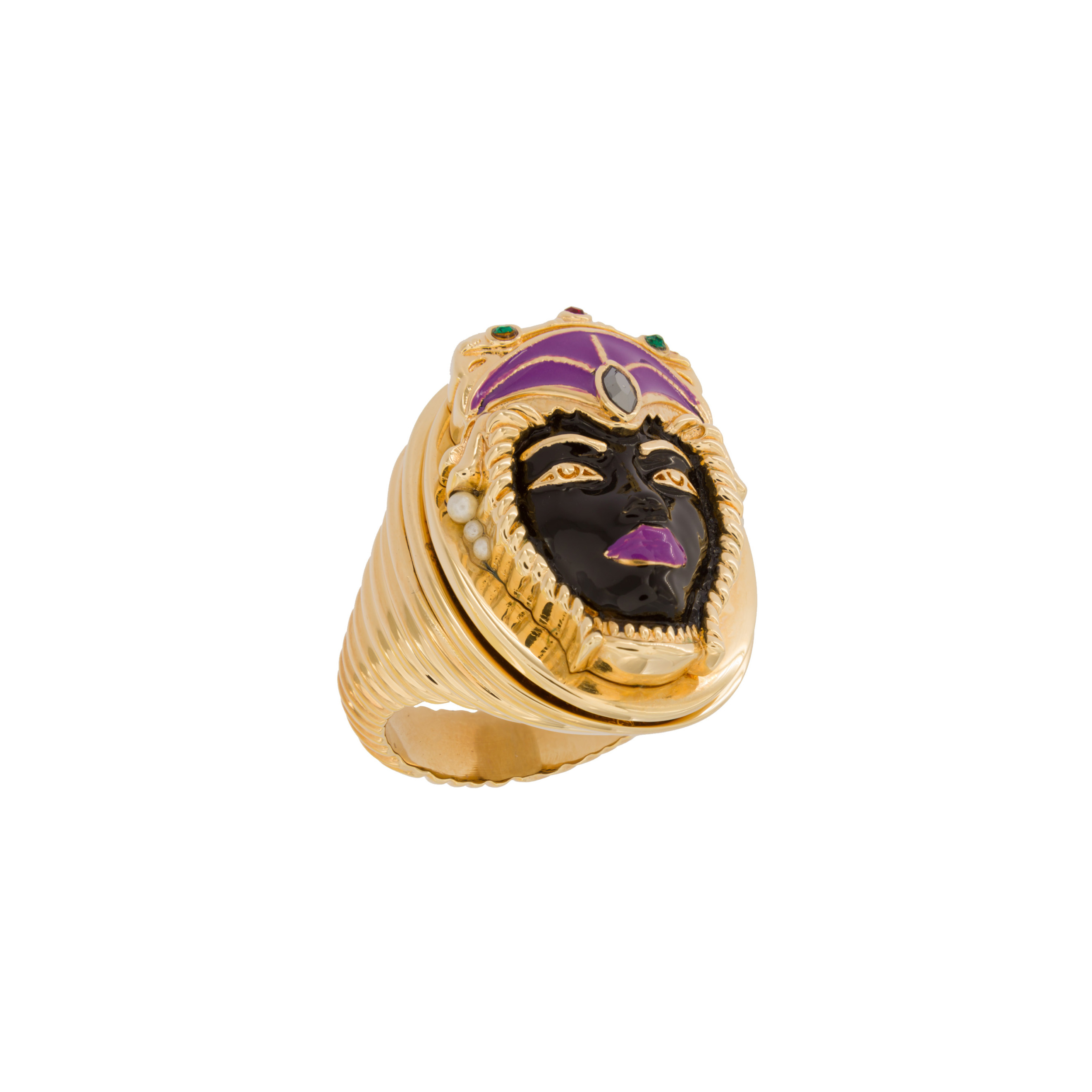 Obiter mechanism ring + brave moor polished