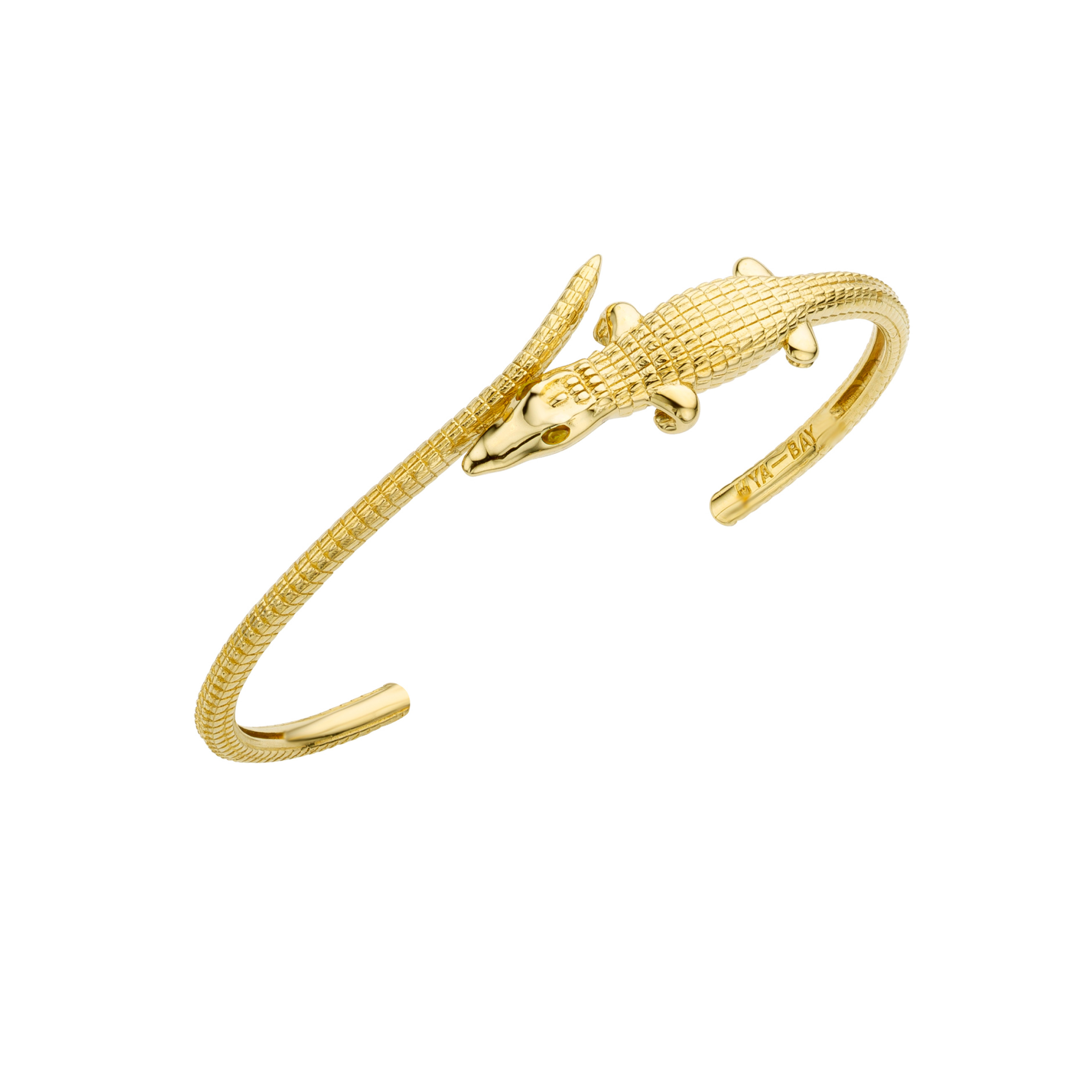 Позолоченный браслет CROCO