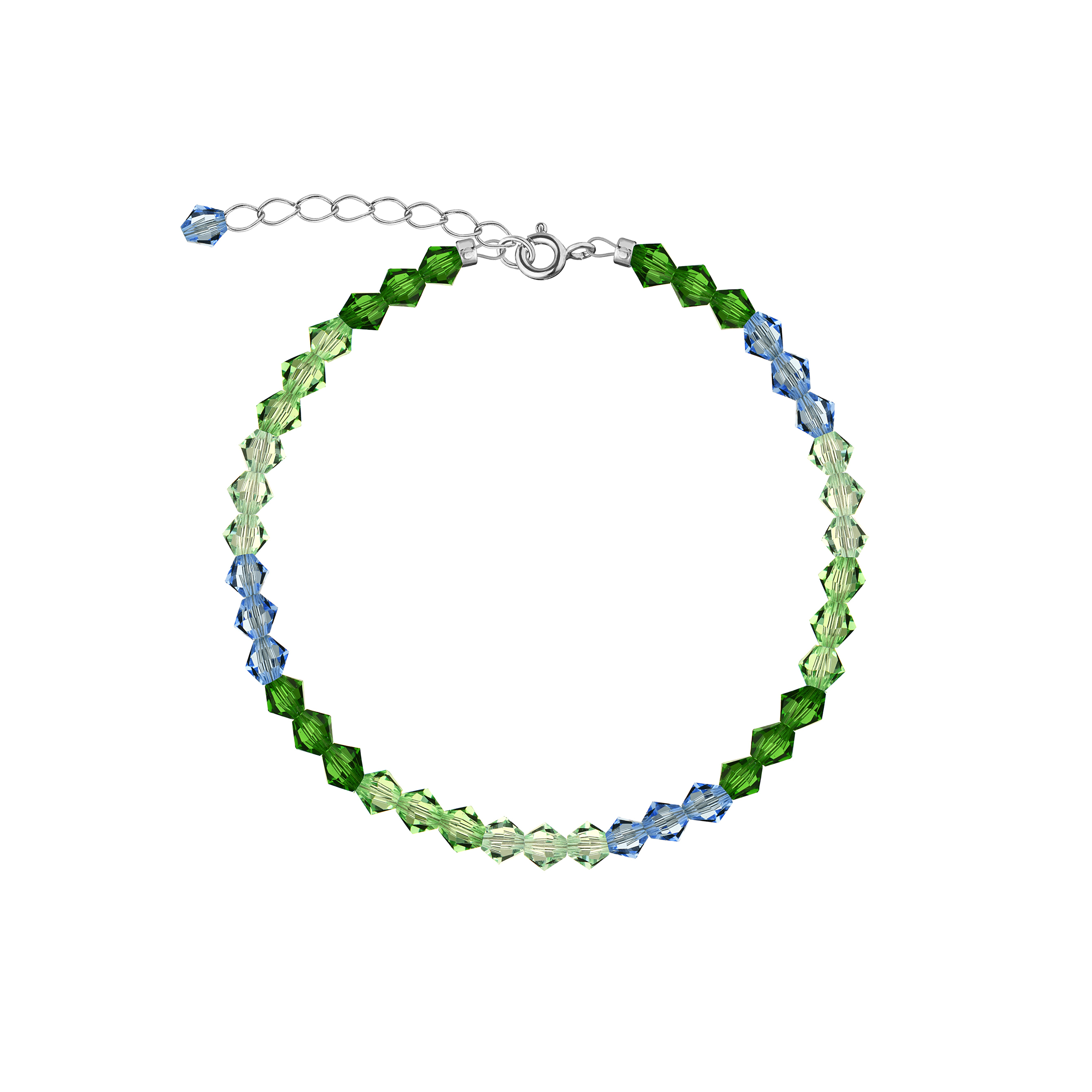 Зелено-синий браслет Lime