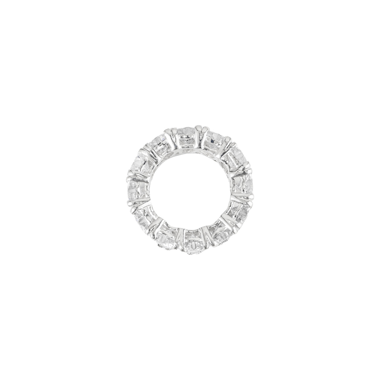 hard candy кольцо plain из серебра Hard Candy Кольцо серебряное с фианитом VECHNOE