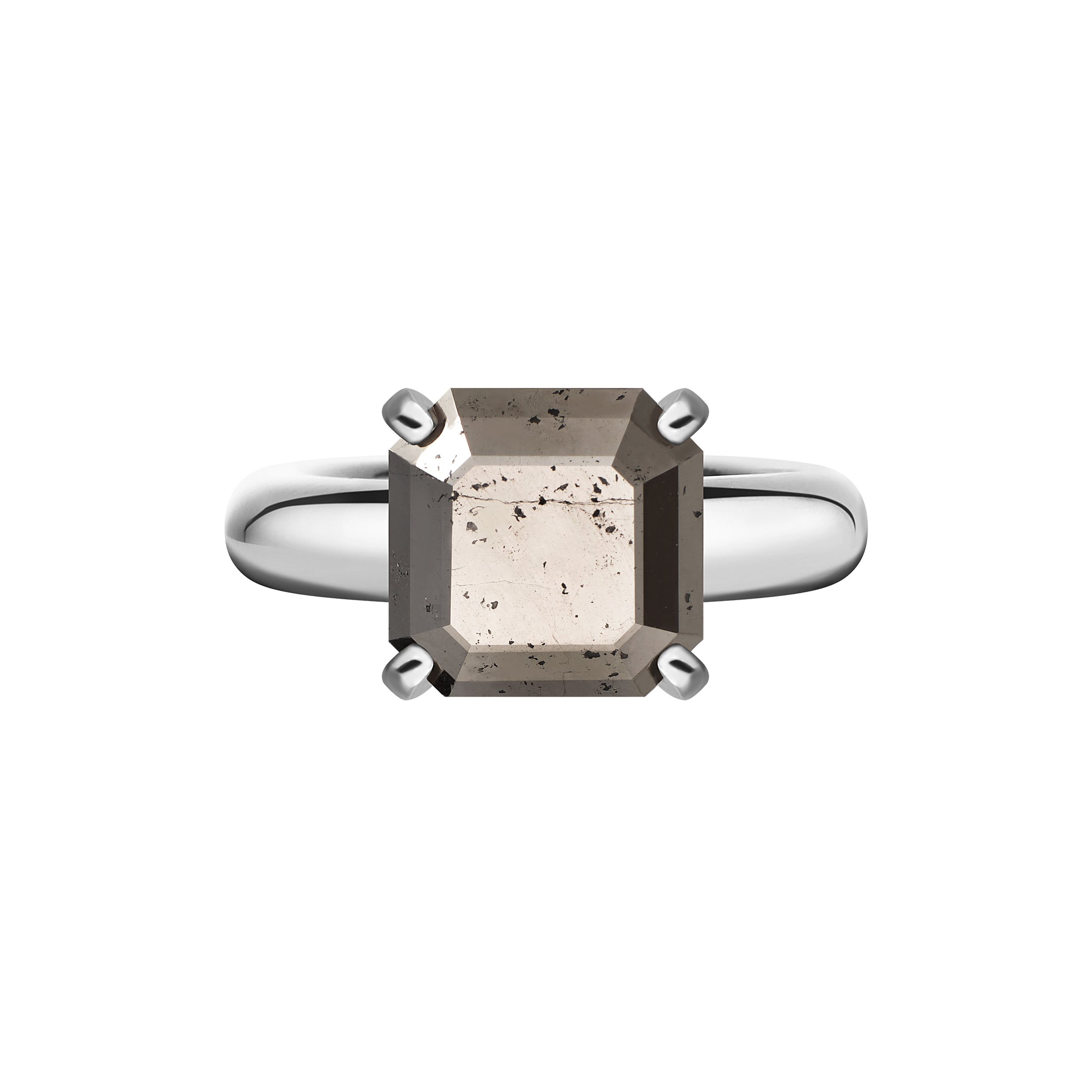 Кольцо из серебра Cartoon Ring с пиритом