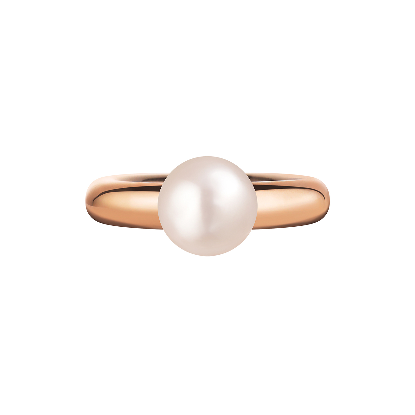 Кольца с крупной центральной вставкой Moonka Cartoon Ring с жемчугом