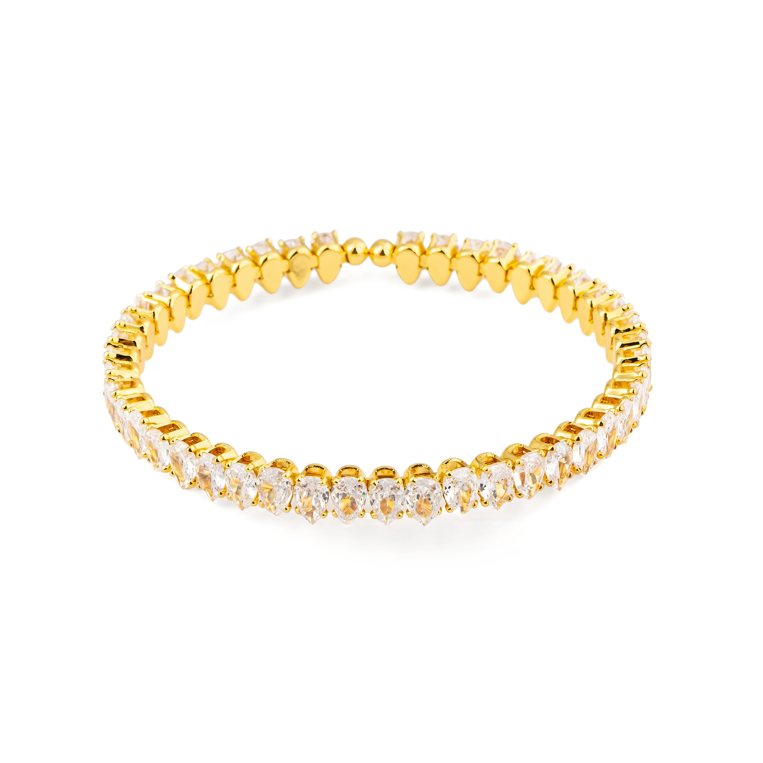 bracelet with crystals