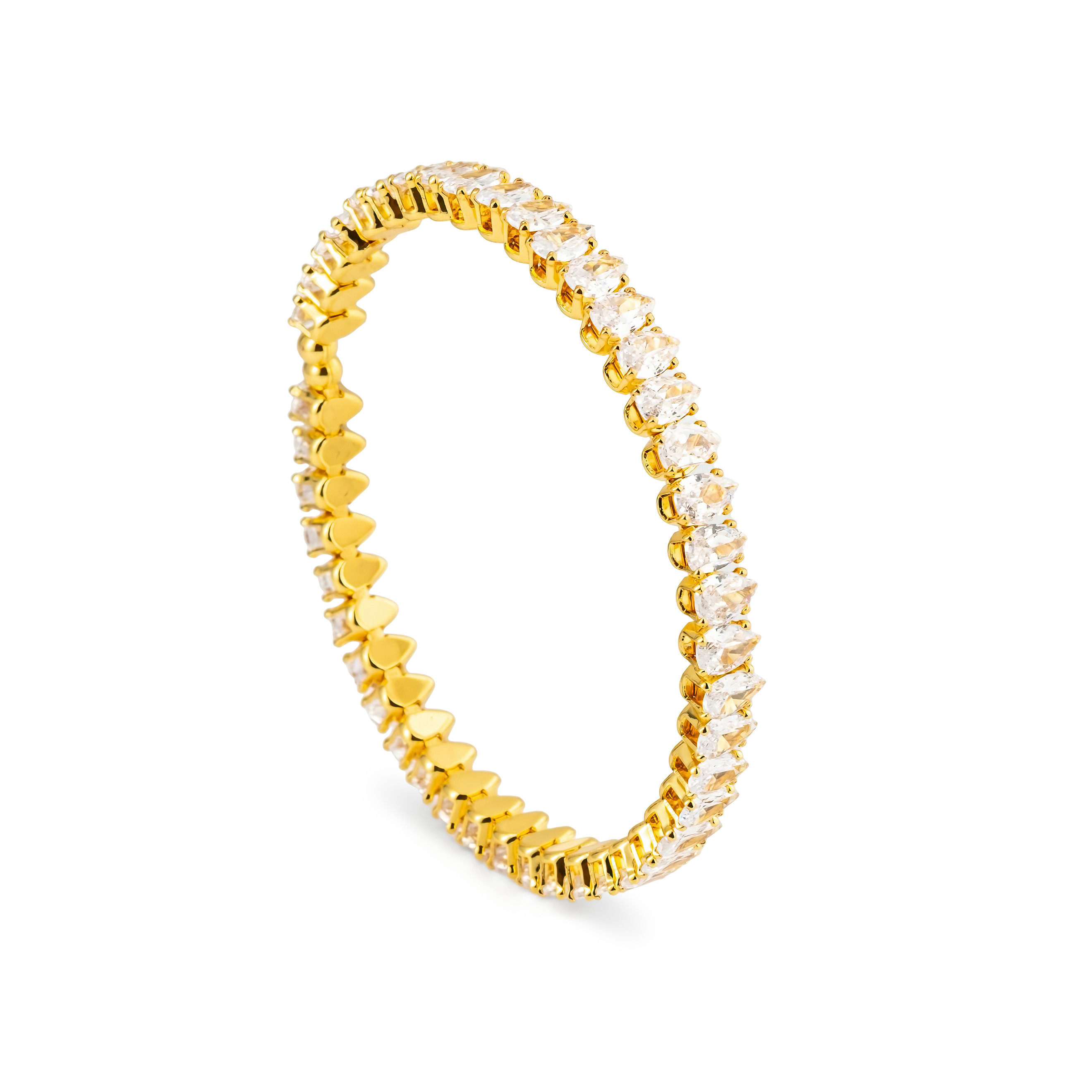 bracelet with crystals