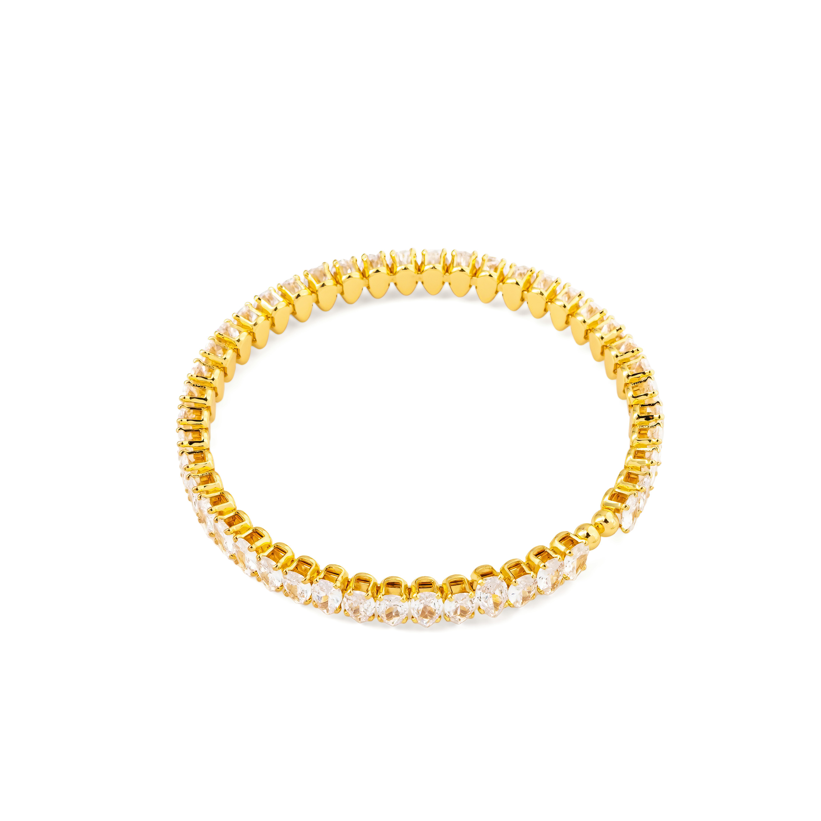 bracelet with crystals