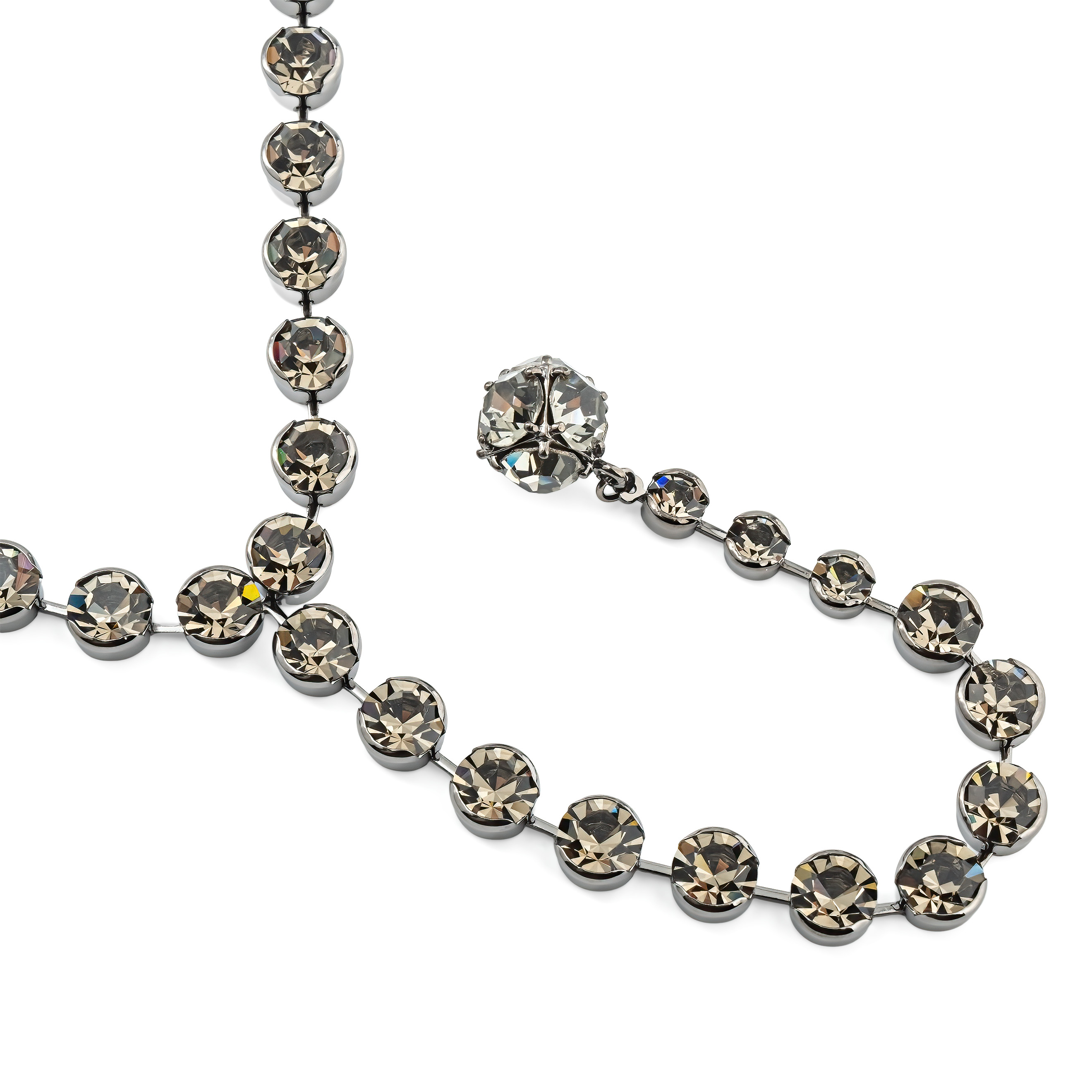 Black Tie Necklace