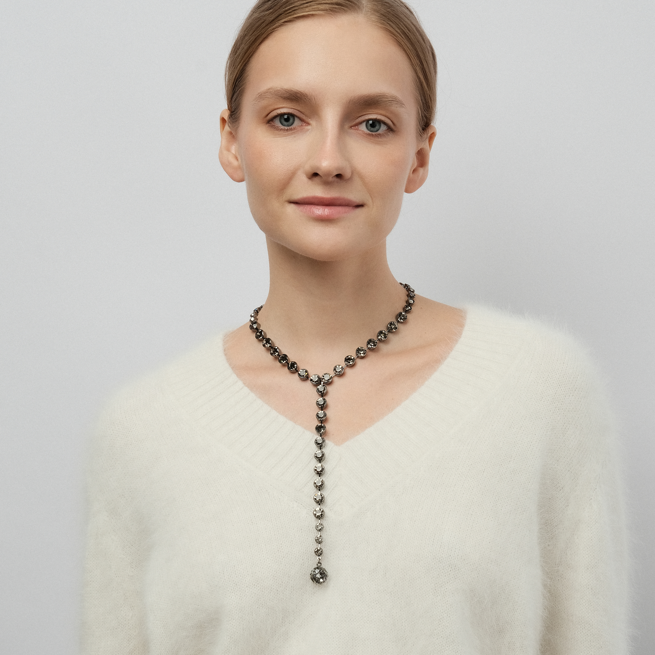 Black Tie Necklace