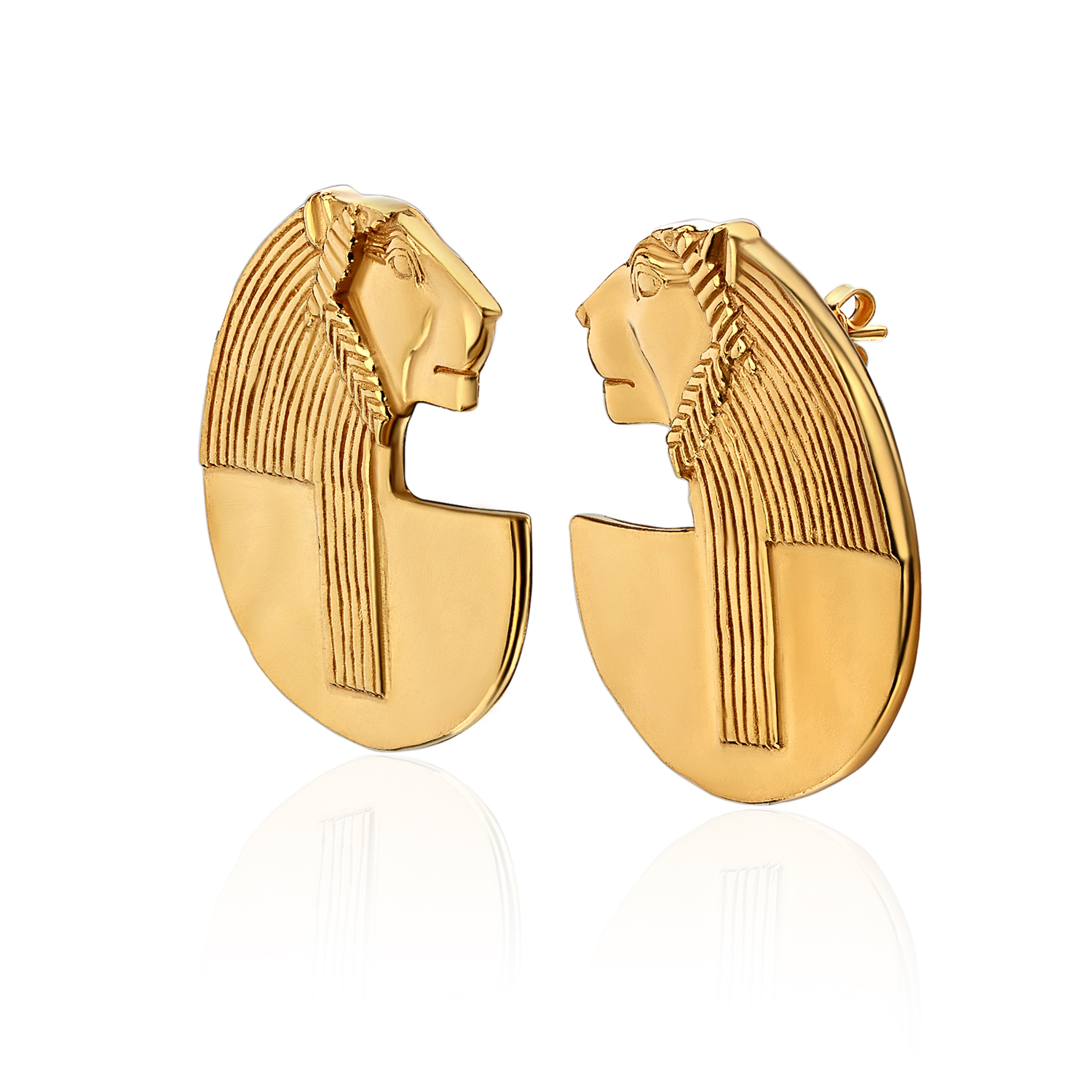 SEHMET Gold Plated Earrings