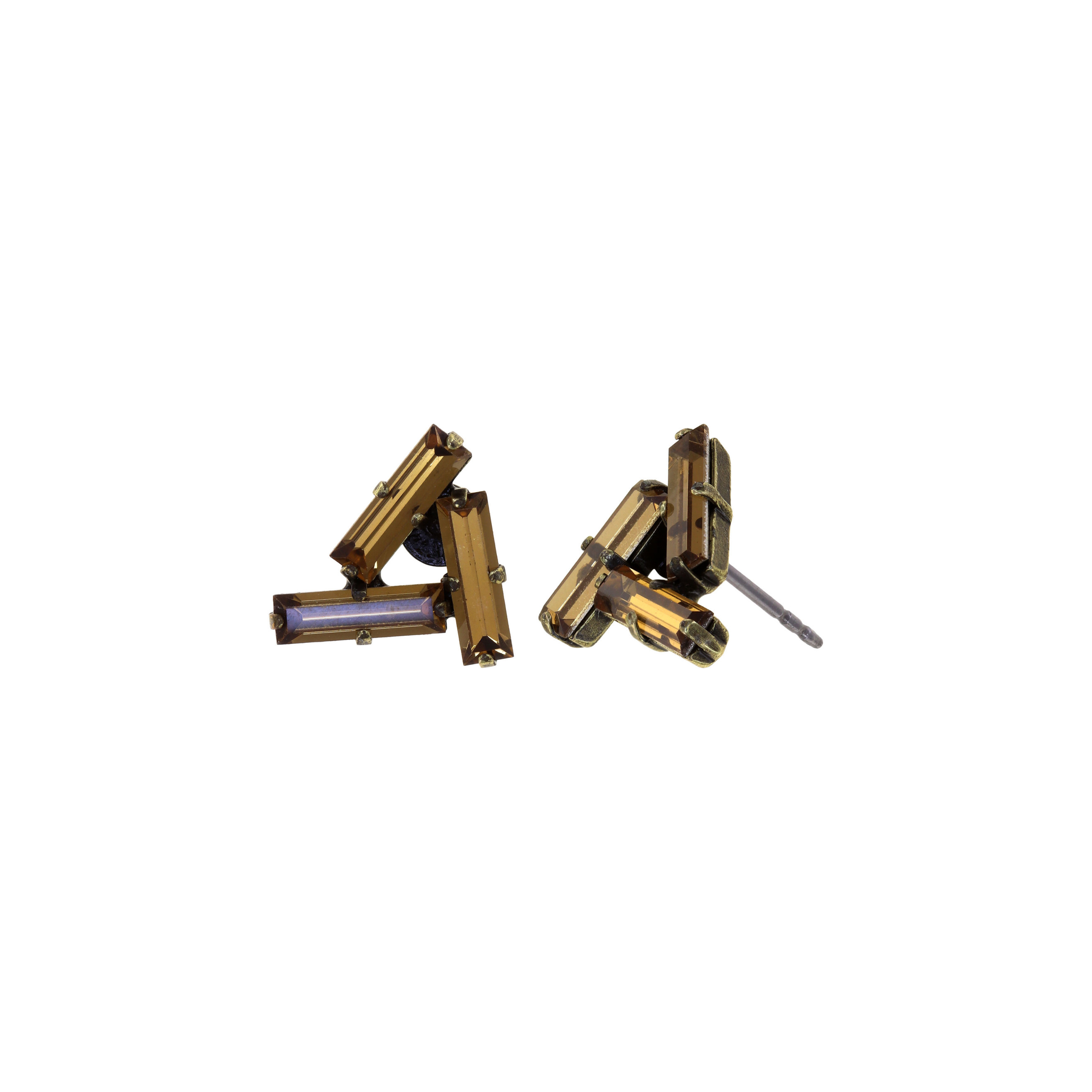 Jumping Baguette Earrings