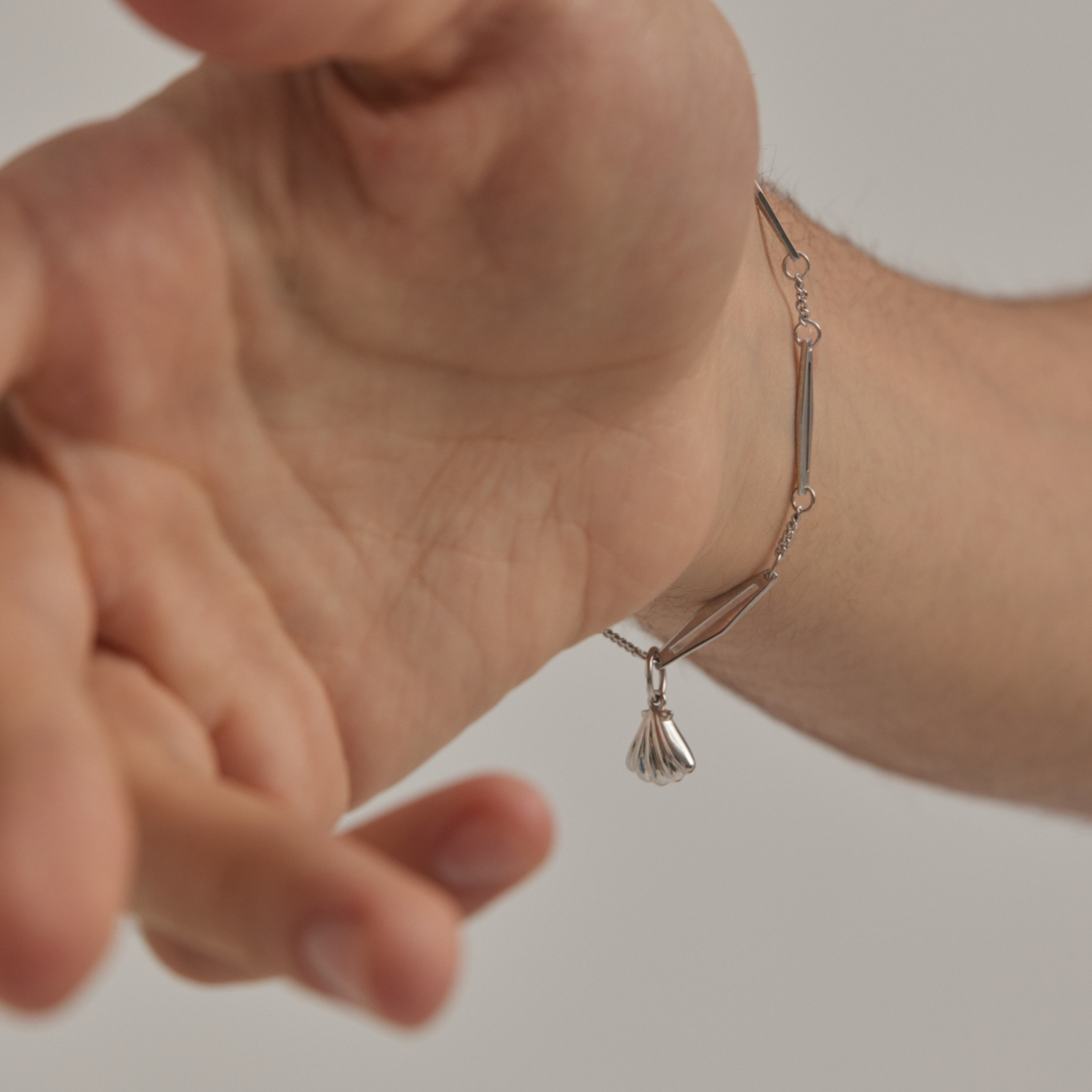 Silver Chain Event Bracelet