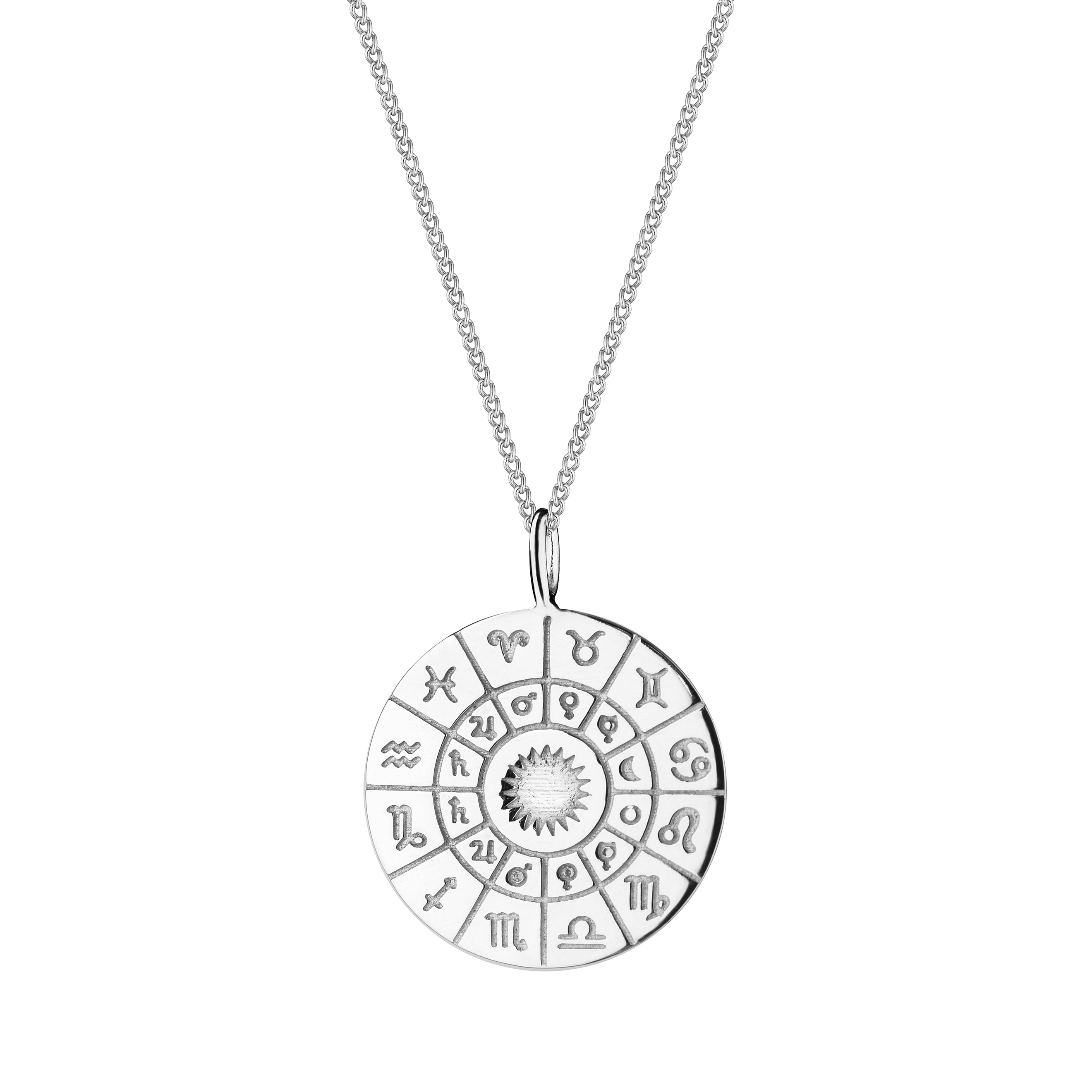 Pendant All is one silver