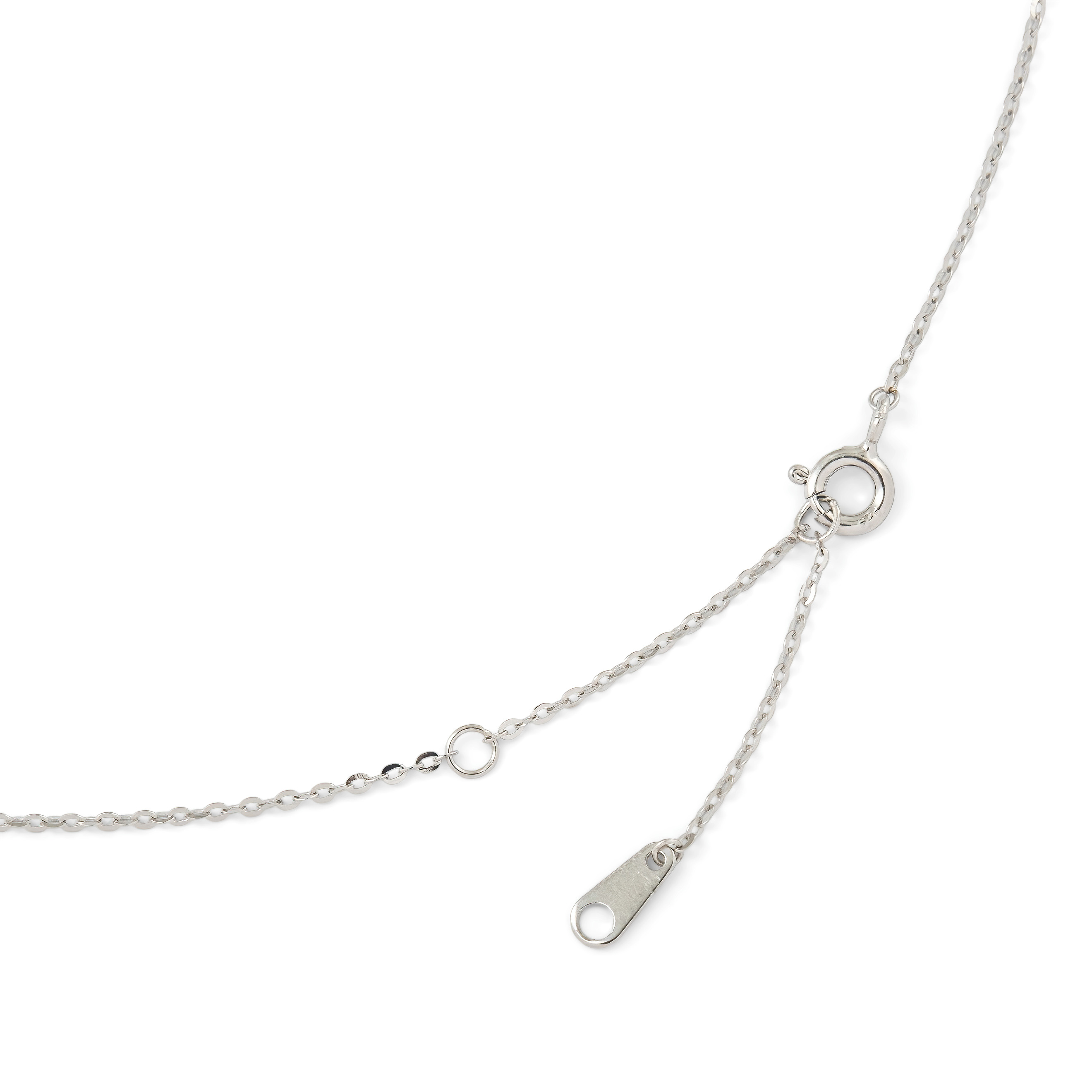 Silver pendant-bear with a star