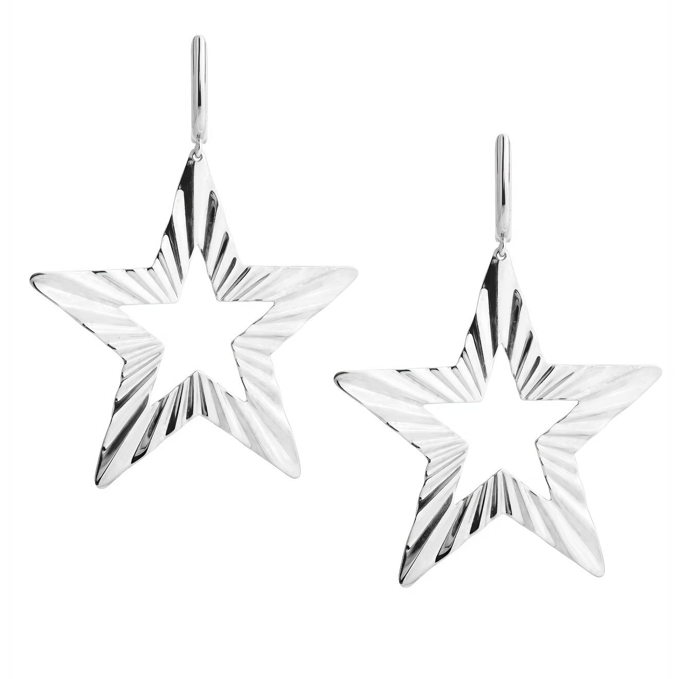 SKYE Серьги-звезды из серебра skye серебряные серьги протяжки с подвеской в виде звезды