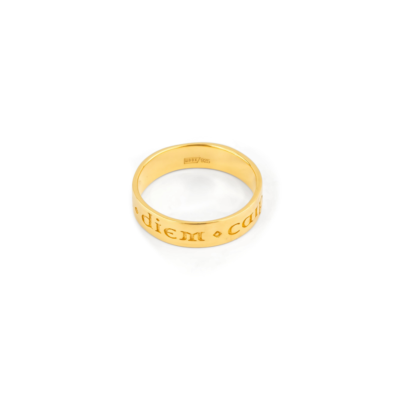 цена 11 Jewellery Позолоченное кольцо Credo из серебра «Лови момент»
