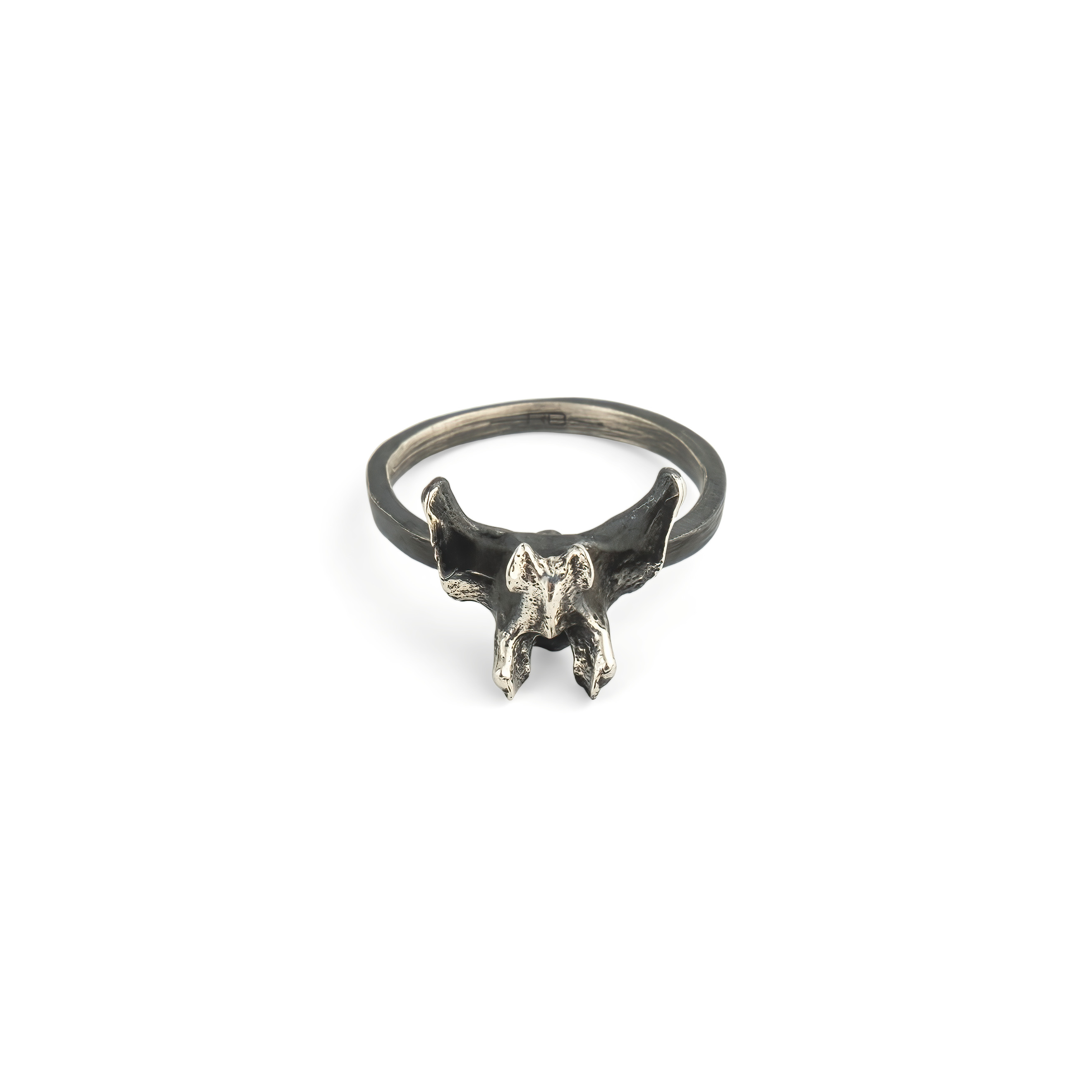 Кольцо Mini Bone из серебра