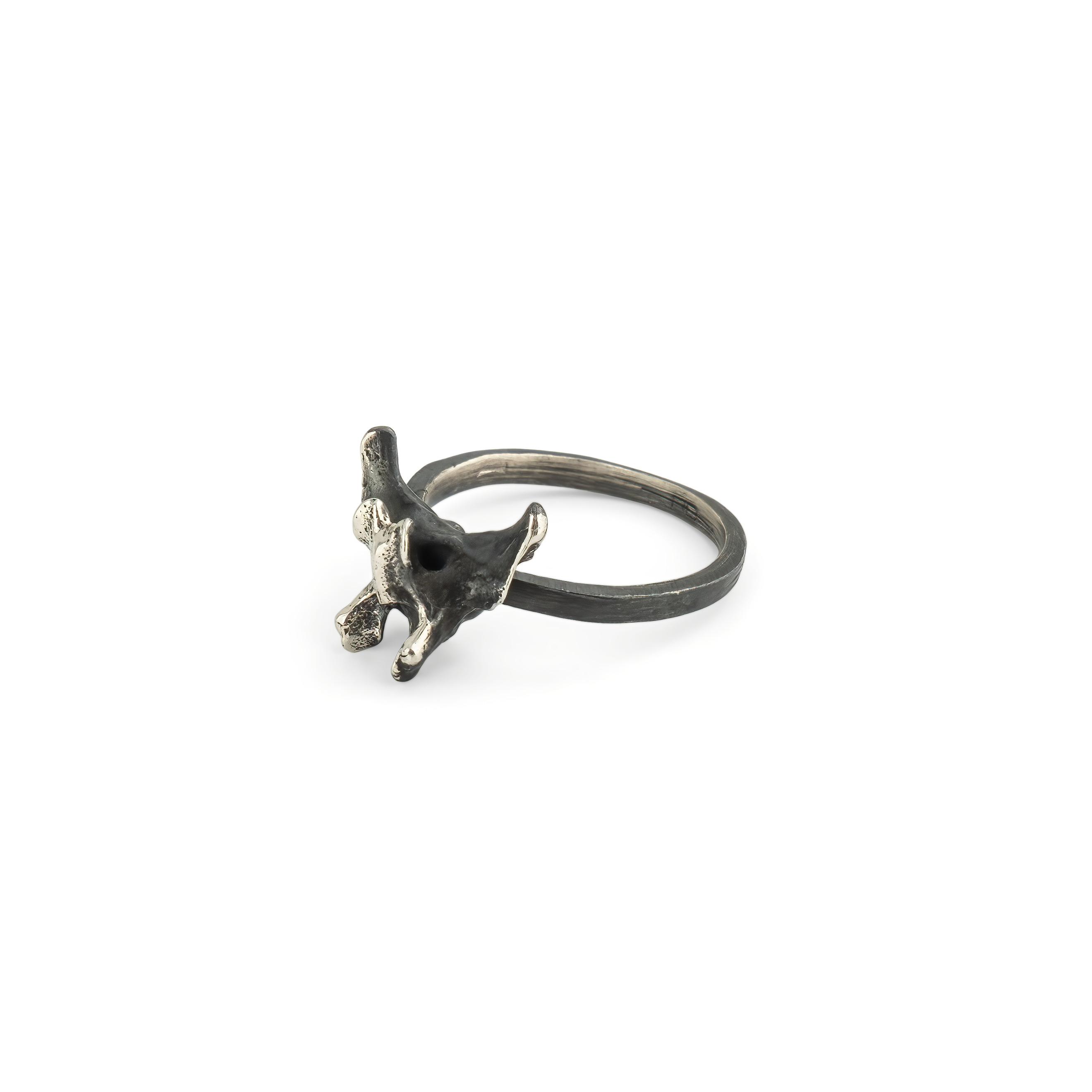 Кольцо Mini Bone из серебра