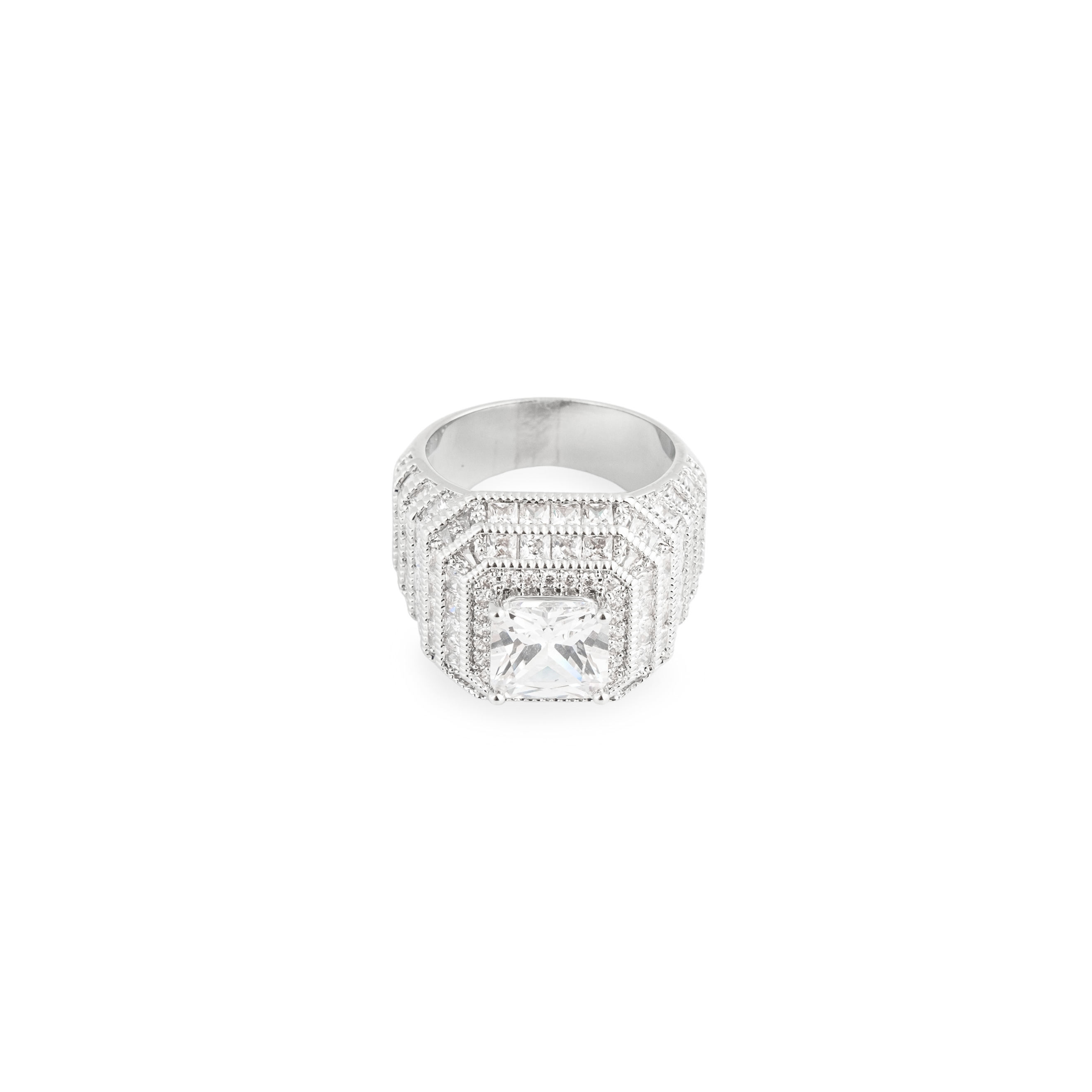ring with crystals