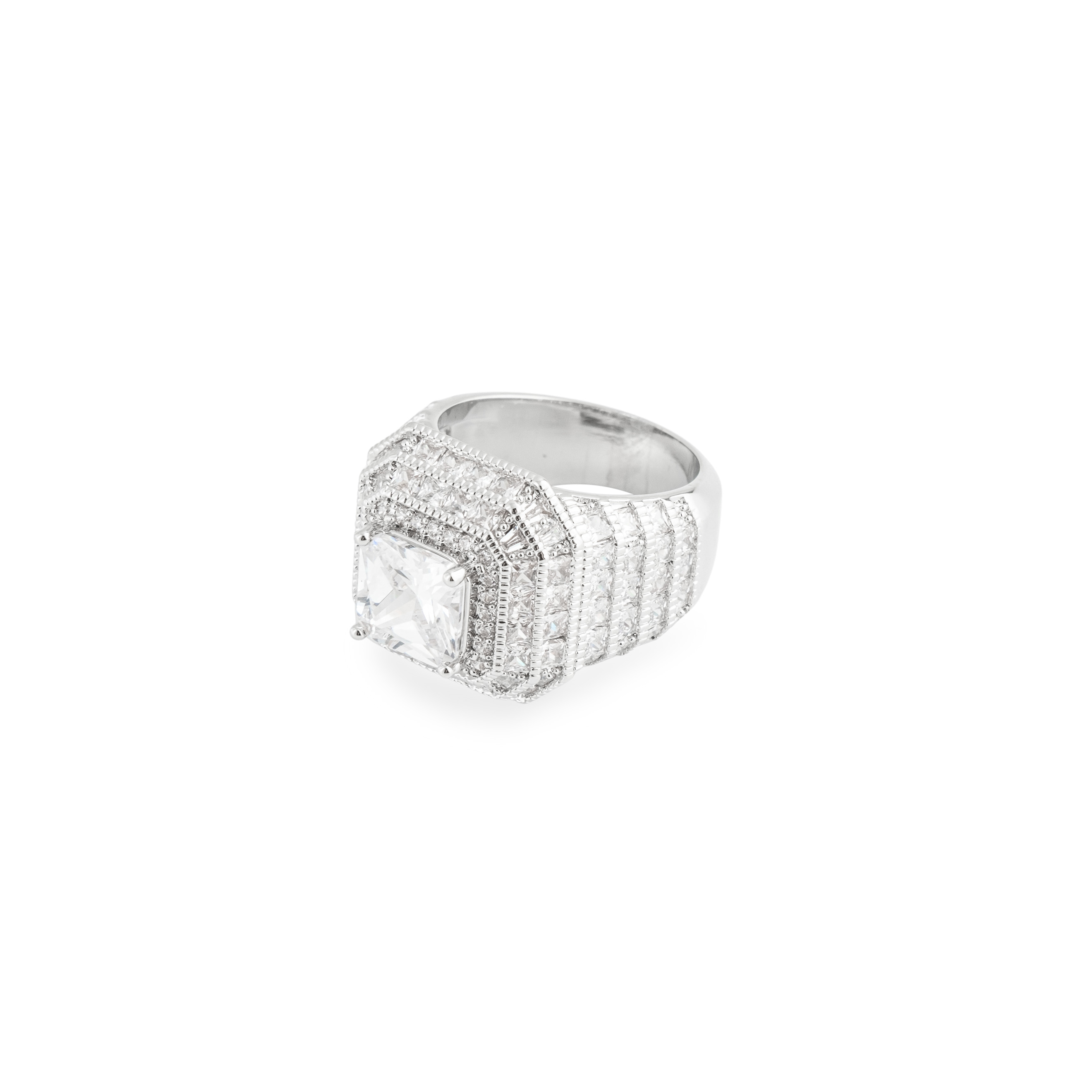ring with crystals