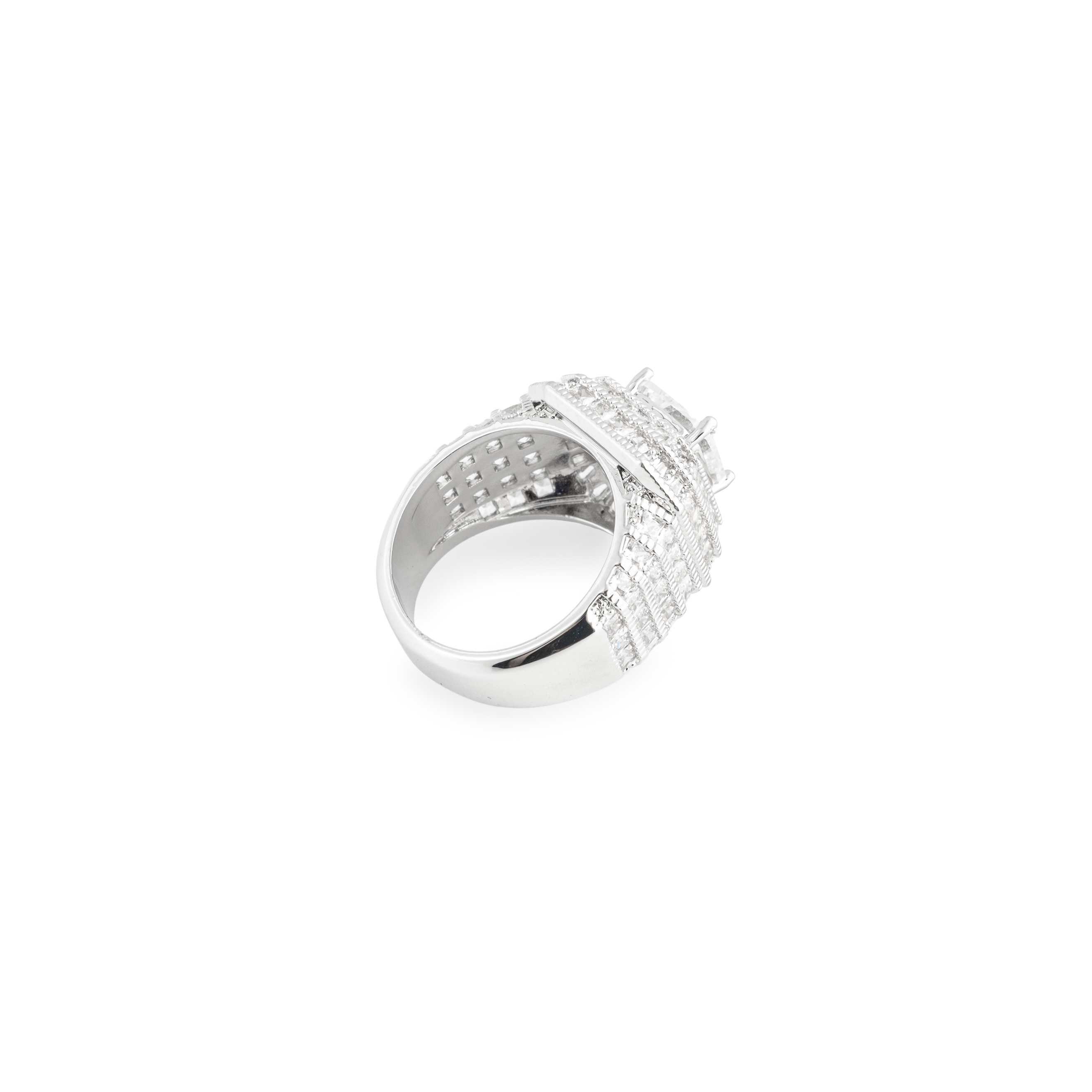 ring with crystals